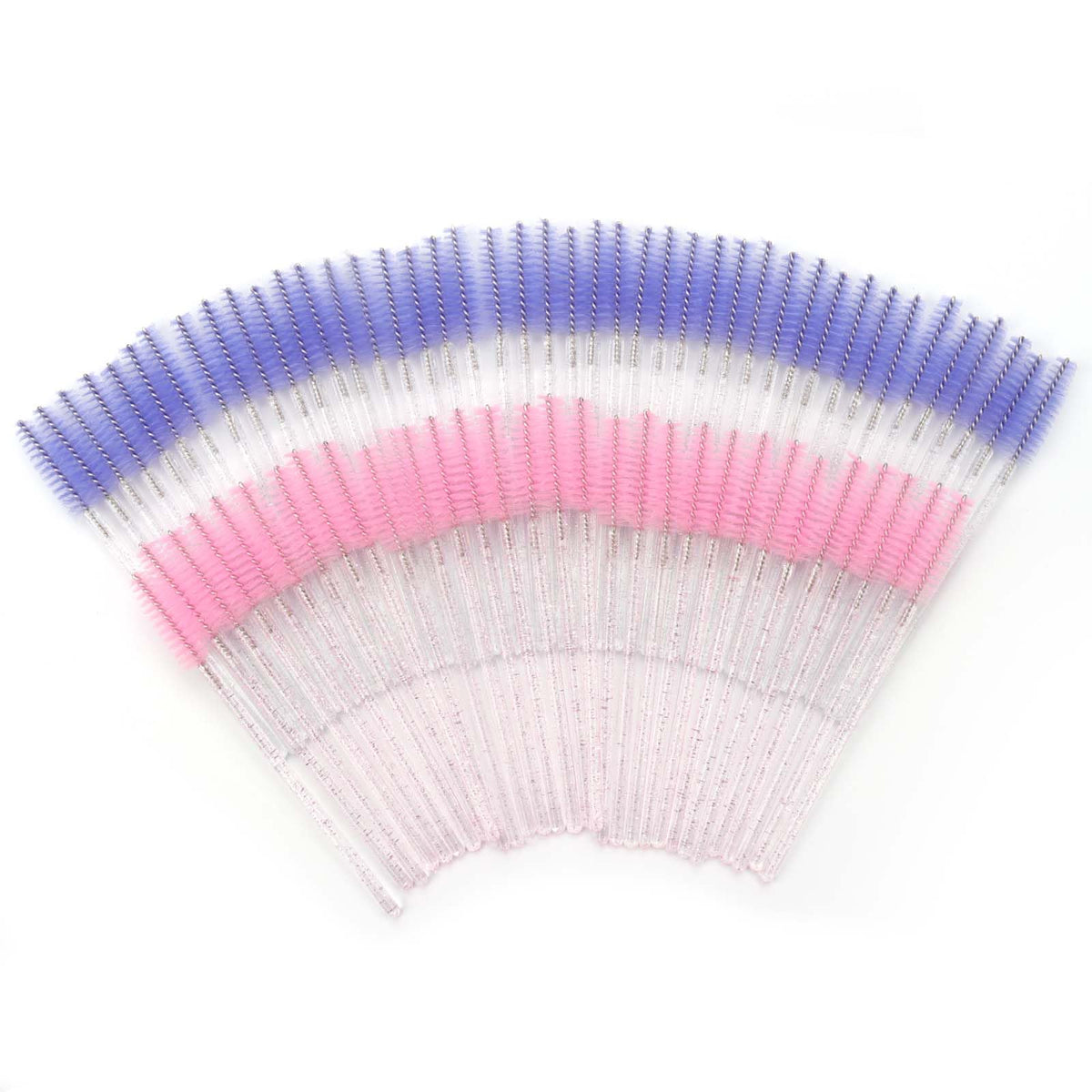 300PCS Disposable Eyelash Brushes - Upgraded Mascara Wands & Makeup Applicators Kit for Eyelash Extensions and Eyebrow Grooming 