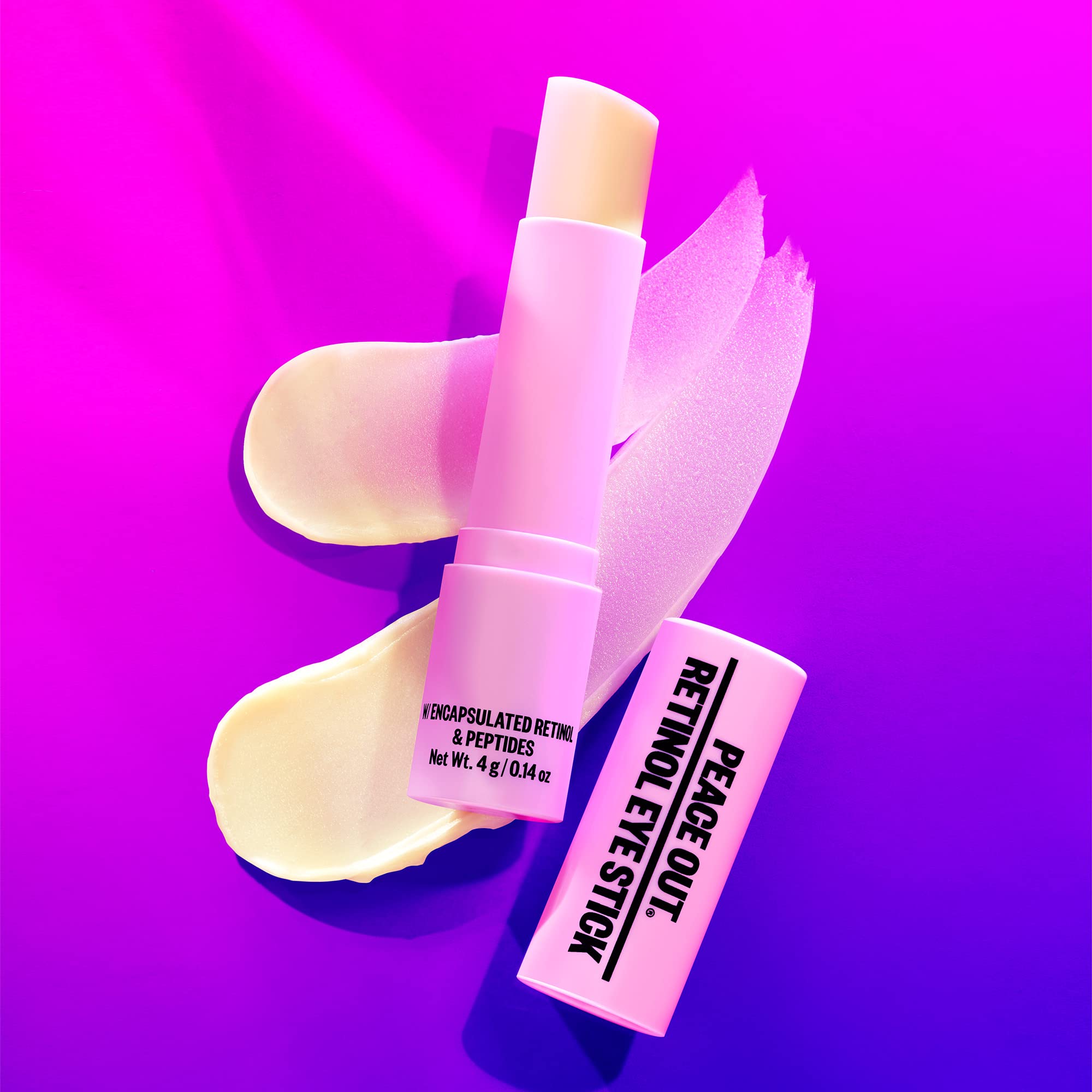 Peace Out Skincare Retinol Eye Stick | Daily Under Eye Retinol Serum Balm In Convenient Stick | Reduces Fine Lines, Wrinkles, Da