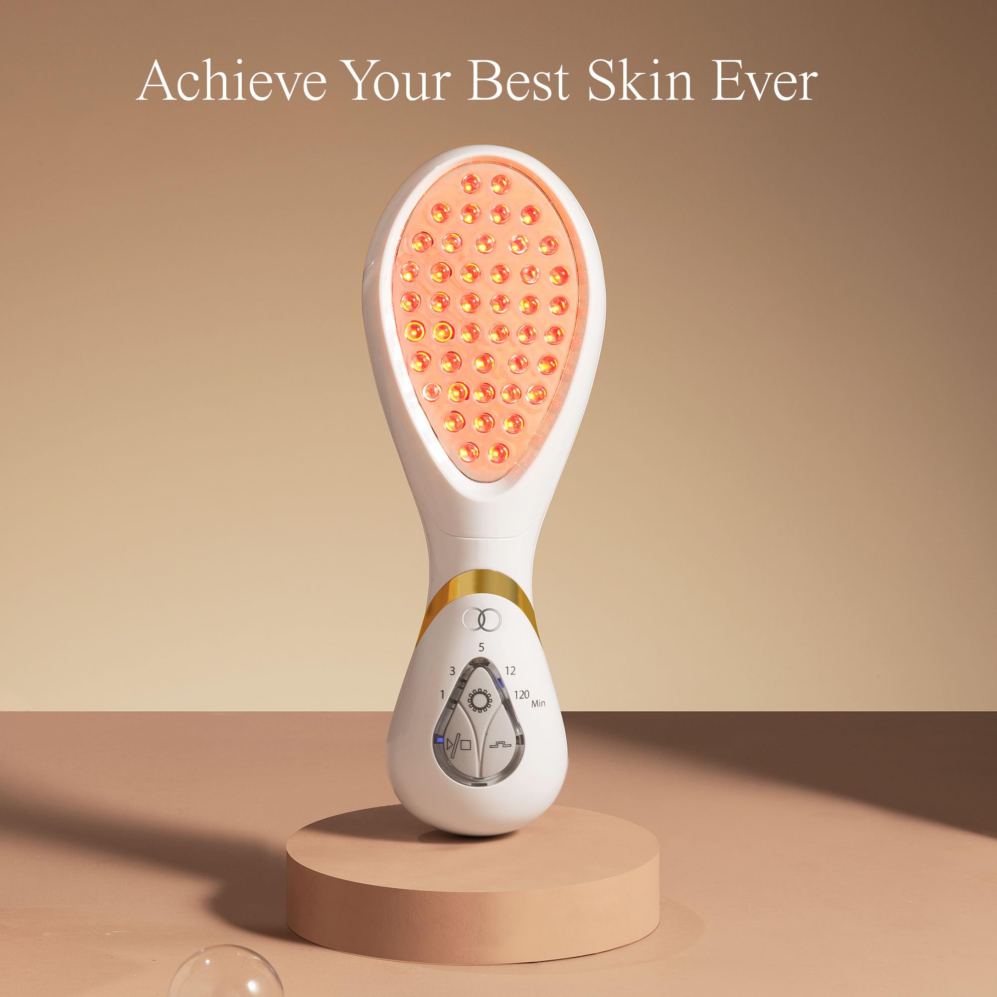 LumaGlow Red & Blue LED Light Therapy by Project E Beauty | Anti-Aging & Anti-Acne | Fine Lines & Wrinkles Scars | FDA-Cleared H