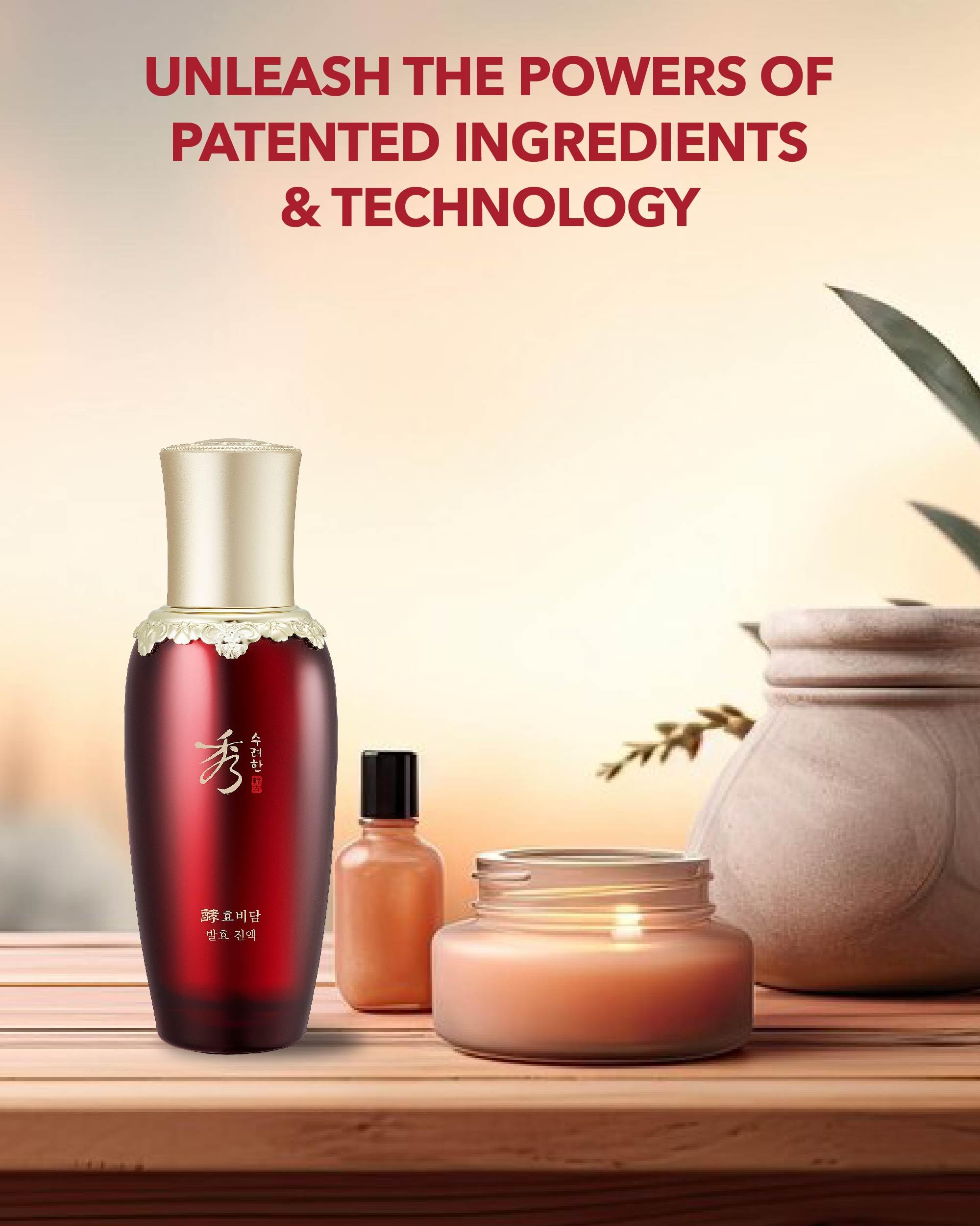 Sooryehan Hyobidam (Fermented Essence, 1.5Fl Oz) - Korean Skin Care. Rich, Creamy Serum For Reduced Wrinkles & Deep Hydration. W