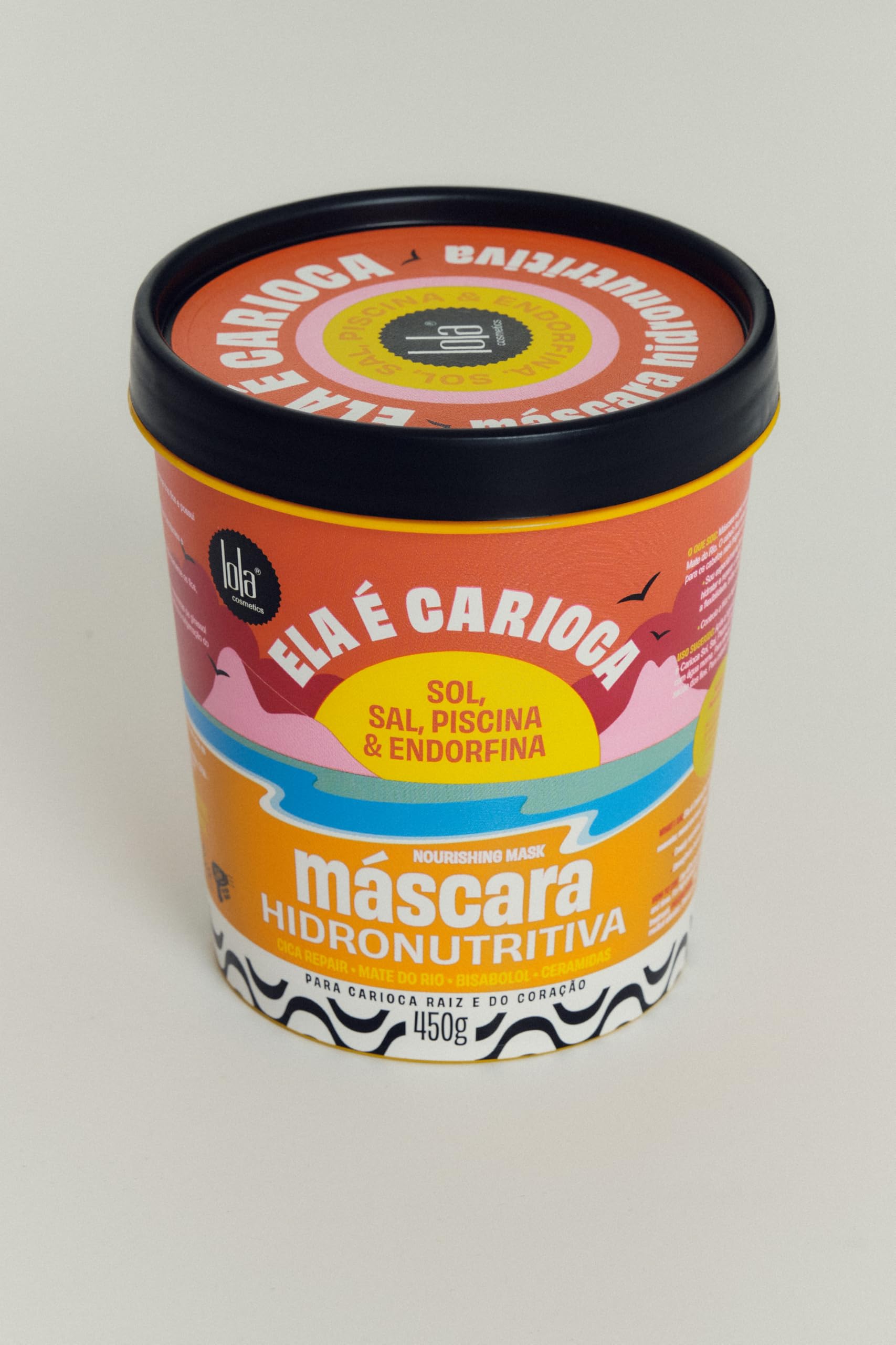 Lola From Rio - Ela E Carioca - Deeply Nourishing Hair Mask For All Types Of Damaged Hair, Restores Softness, Shine, Protection