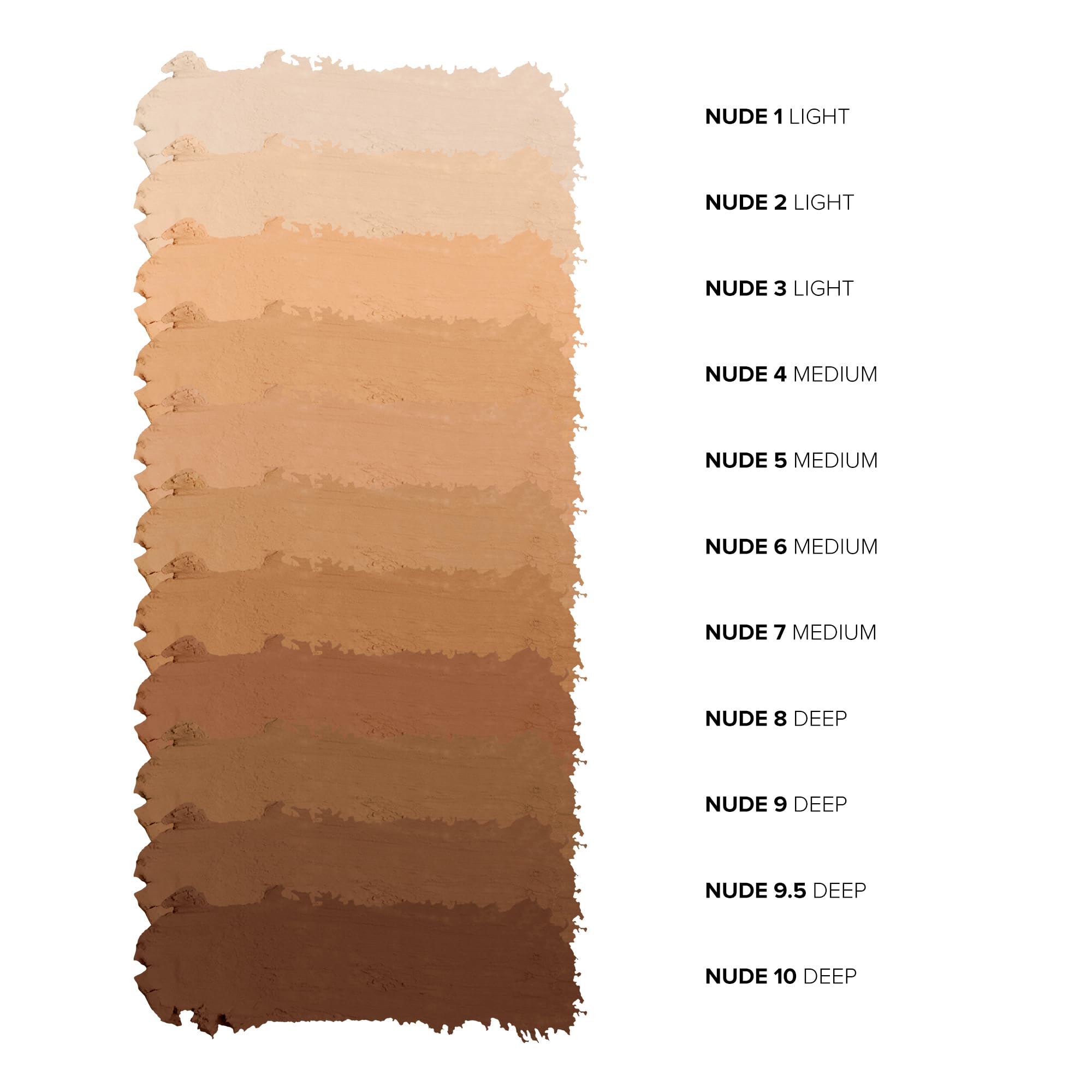 Nudestix Nudies Tinted Blur Foundation Stick, Matte Cream Powder Multitask Makeup to Tint, Blur, Blot Skin and Sculpt Face, Ligh
