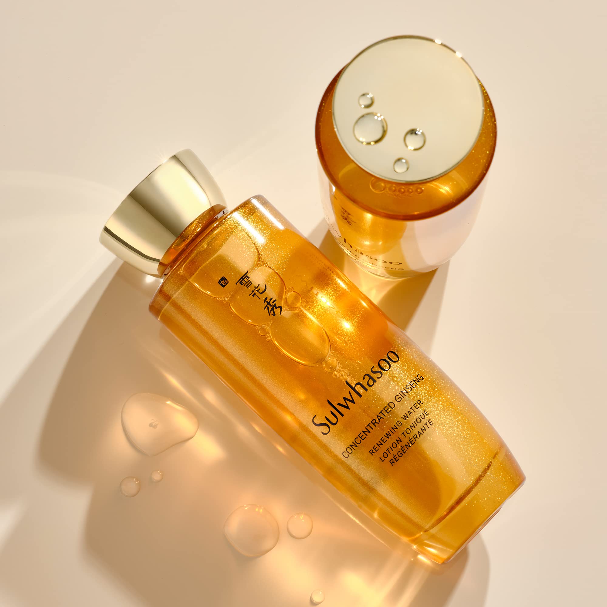 Sulwhasoo Concentrated Ginseng Renewing Water - Hydrating Korean Face Toner, Anti-Aging Skincare, Visibly Improves Wrinkles And