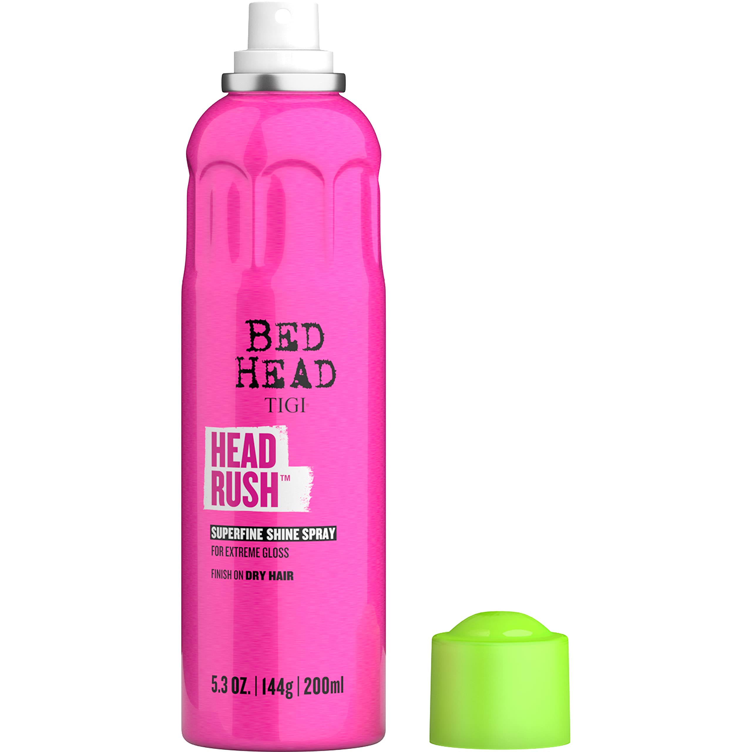 Tigi Bed Head Headrush Shine Hair Spray For Smooth Shiny Hair 5.3 Oz