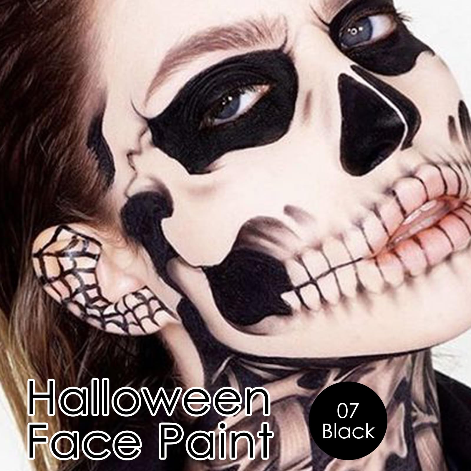 Freeorr 2Pcs Black Face Body Paint Stick Eye Black,Balck Makeup Paint Eyeblack For Baseball/Football/Halloween/Costume Accessori