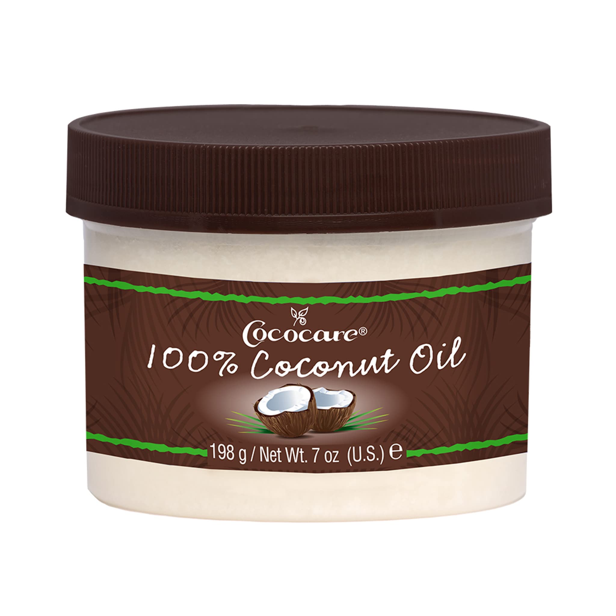 Cococare 100% Coconut Oil 7 Ounce Jar (207ml) (3 Pack)