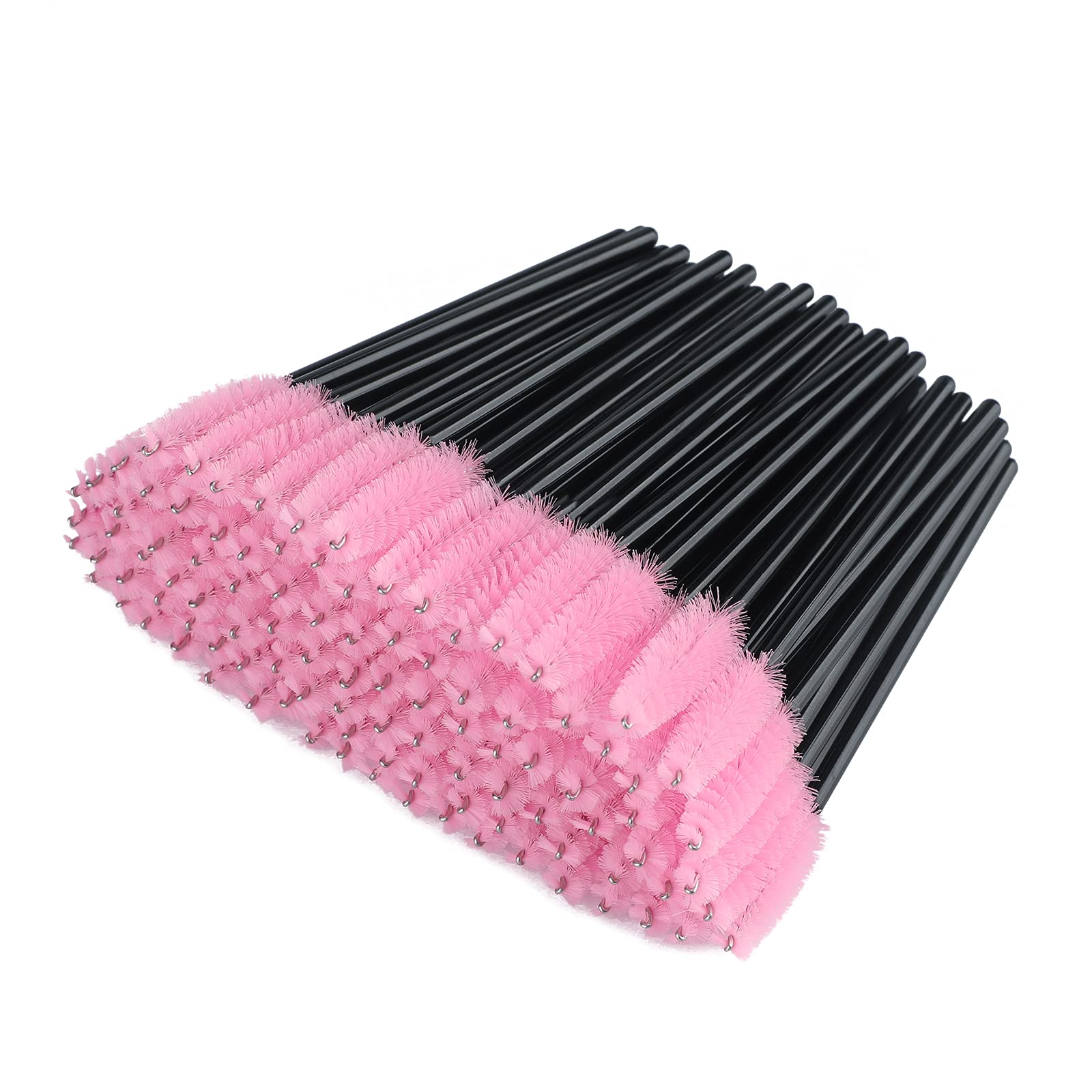 G2Plus 100 Pcs Disposable Eyelash Mascara Brushes, Mascara Wands Applicator Makeup Kits, Eyelash Spoolies Eyelashes Brush For Ey