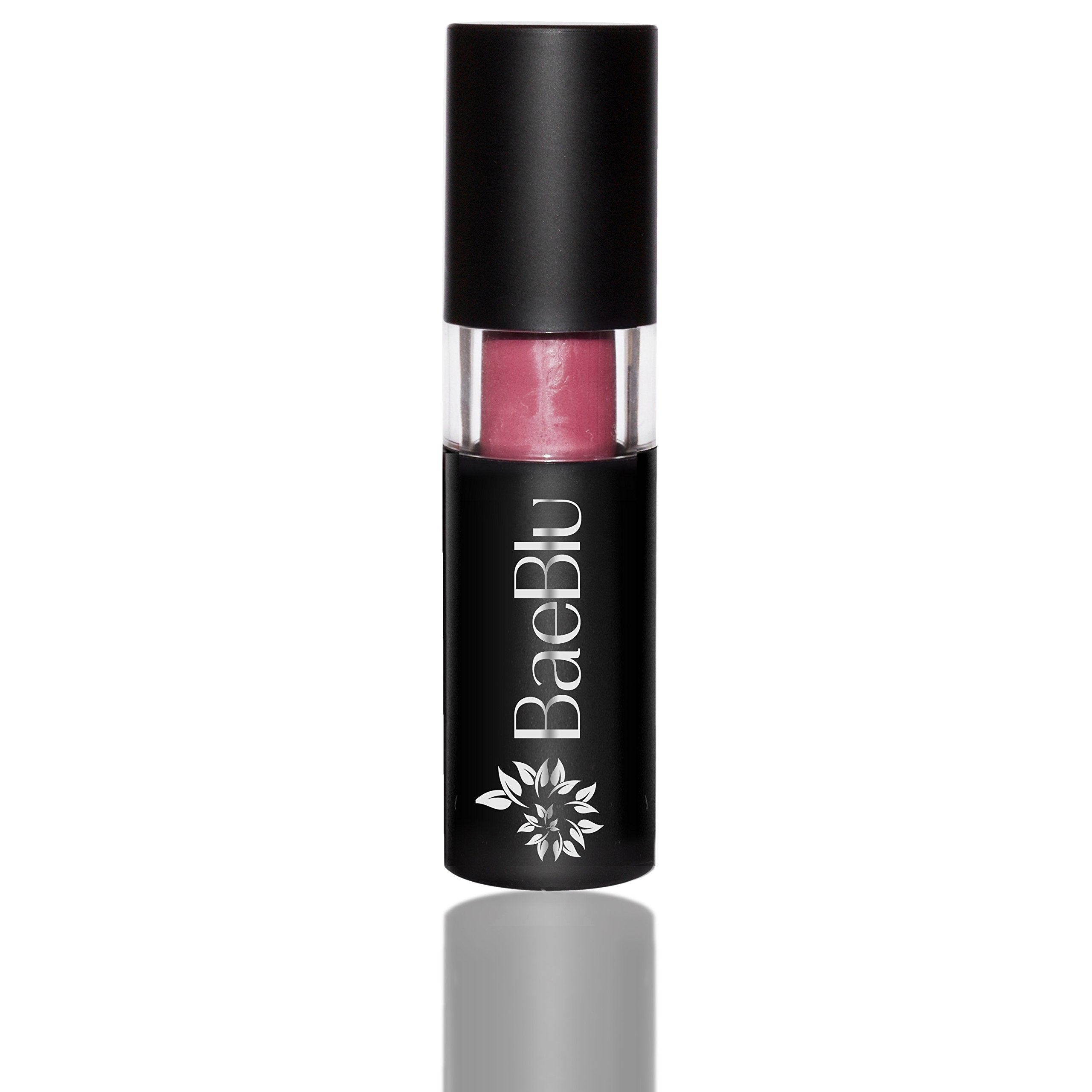 BaeBlu Organic Lipstick 100% Natural Hydrating Antioxidant-Rich, Made in USA, Purely Plum