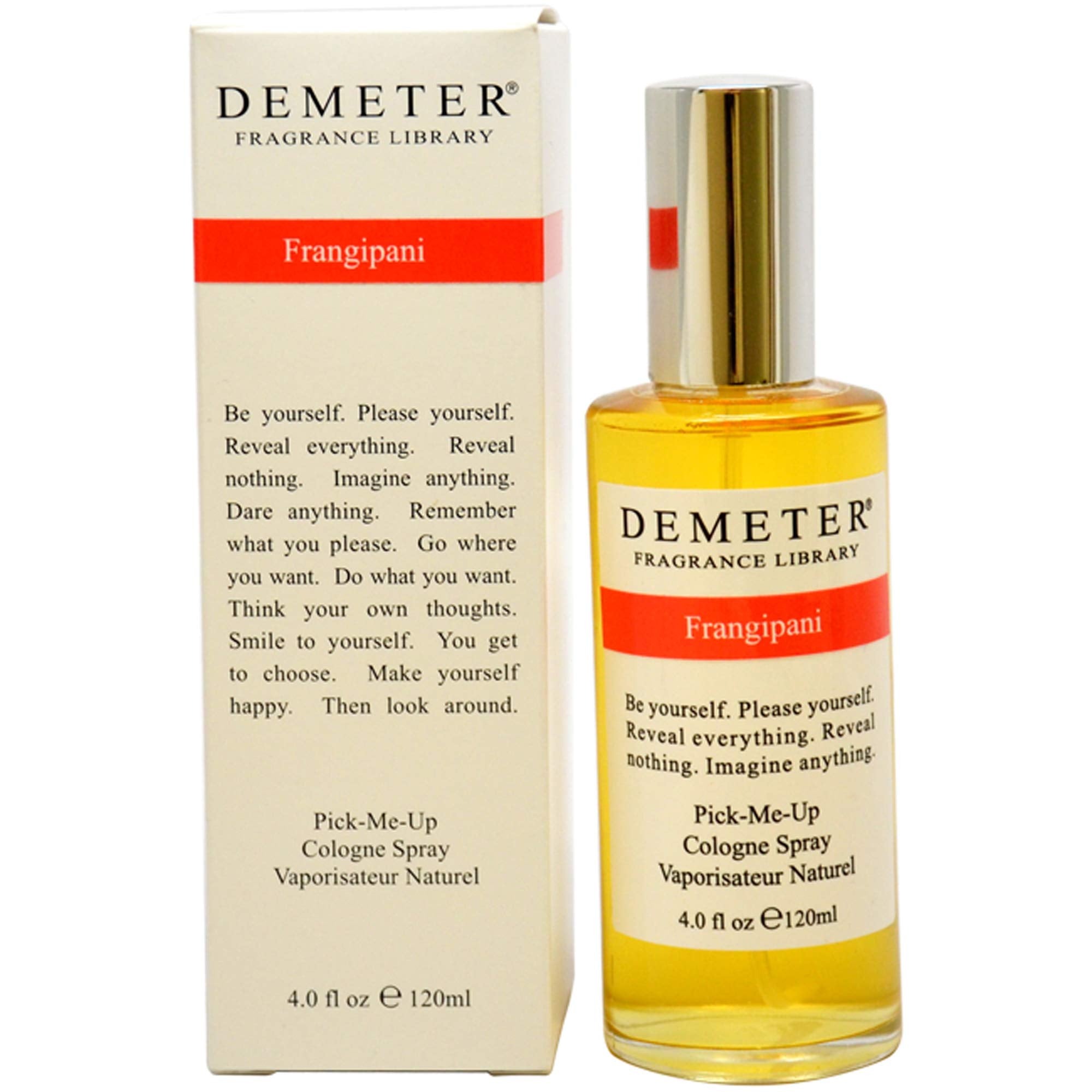 Demeter Cologne Spray For Women, Frangipani, 4 Ounce