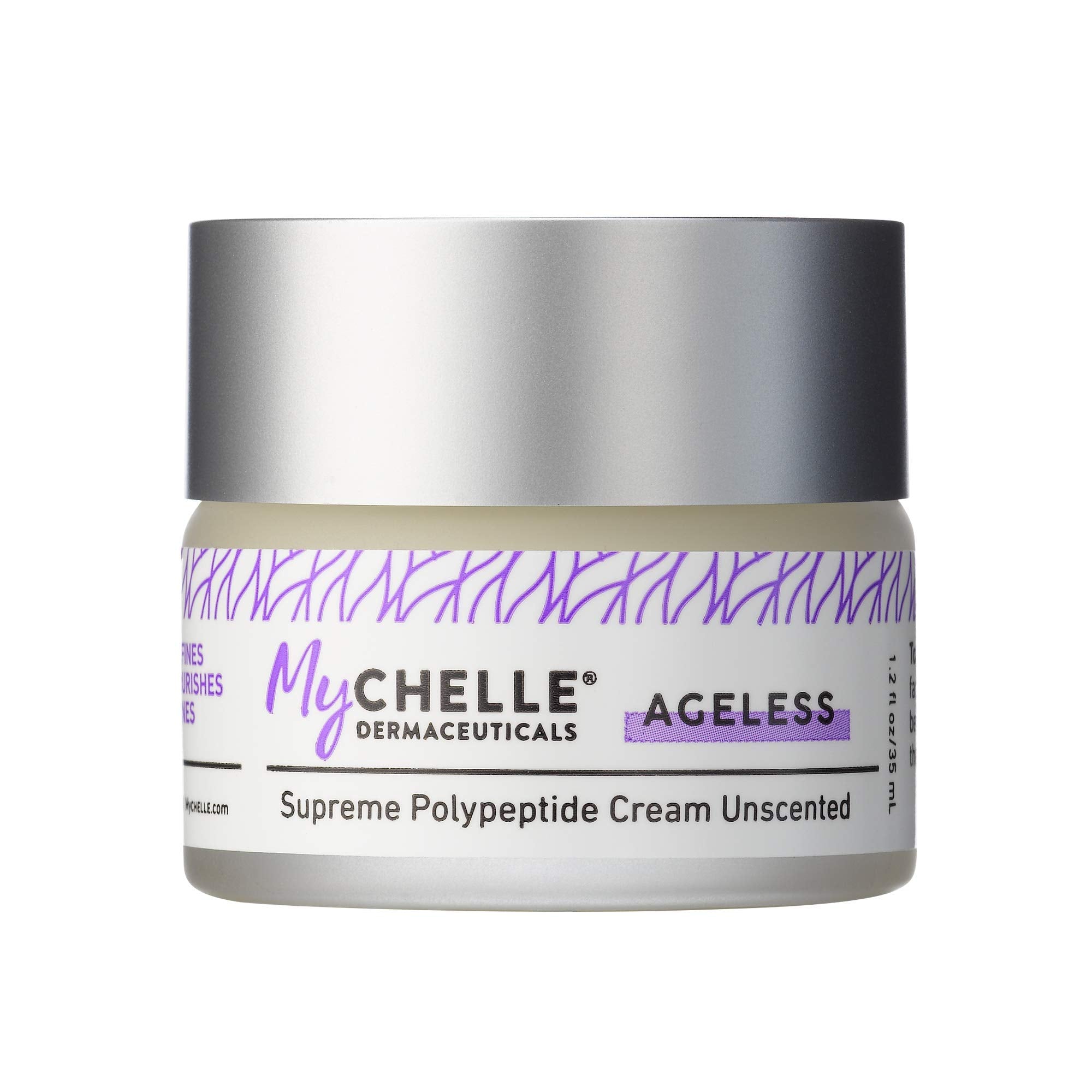 Mychelle Dermaceuticals Supreme Polypeptide Cream Unscented (1.2 Fl Oz) - Anti-Aging Cream With Powerful Peptides, Help Lift & R