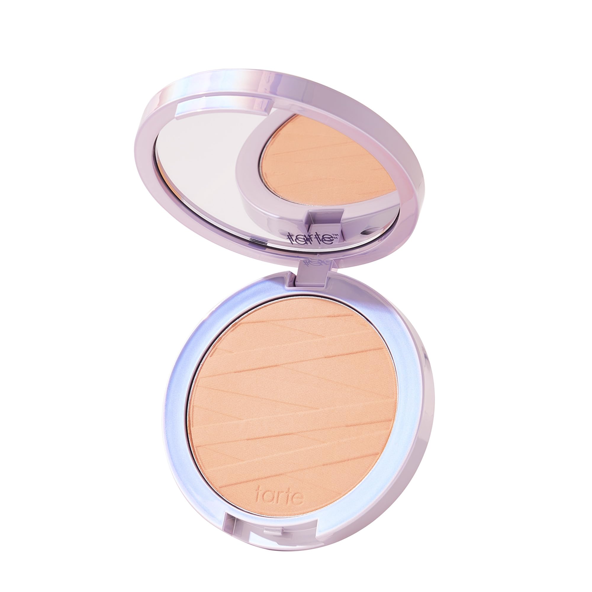 tarte face tape pressed powder - Medium-Coverage Waterproof Powder, Hyaluronic Acid & Peptides to Smooth & Set Makeup, Lightweig