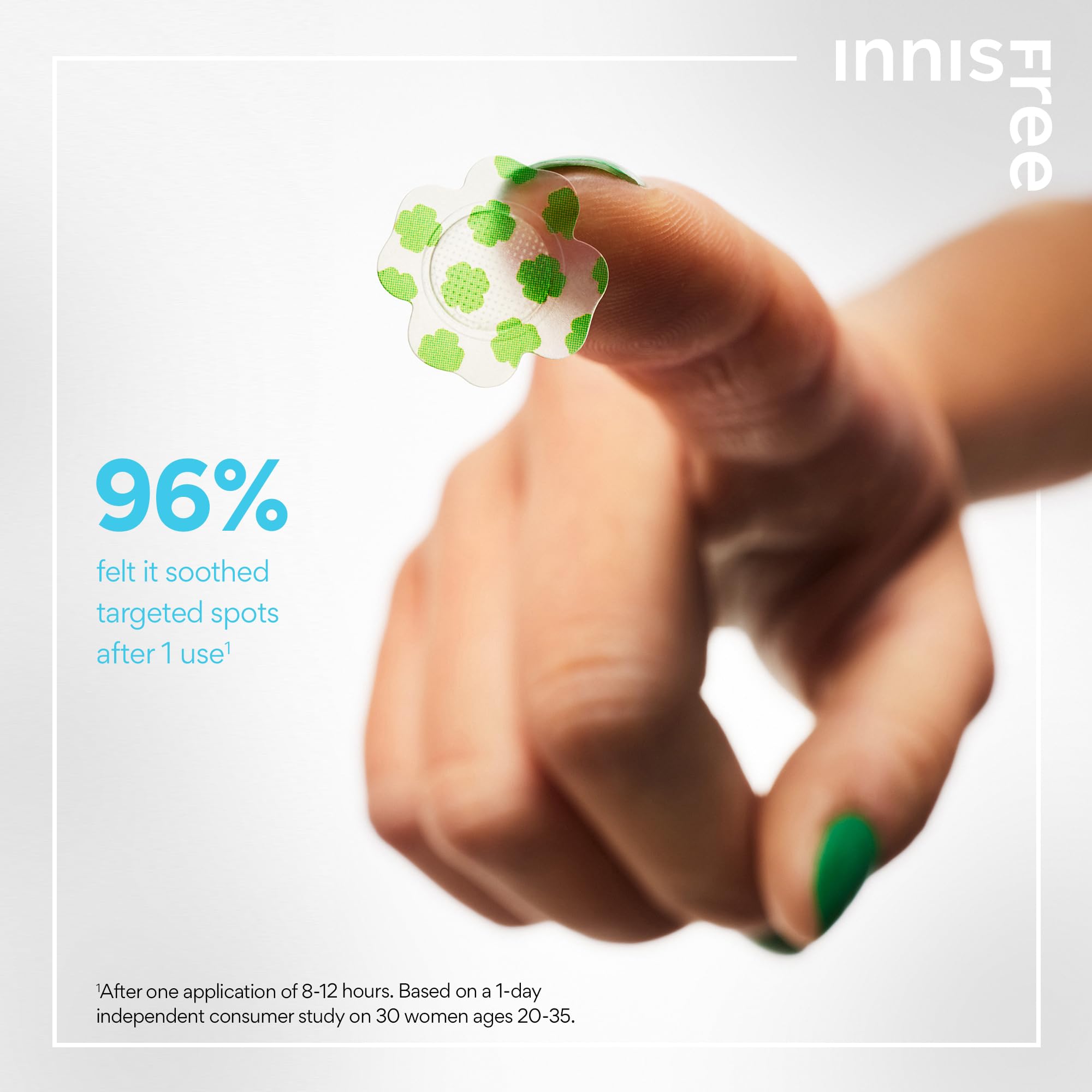 Innisfree Retinol Cica Focusing Patch, Korean Hydrocolloid Patches With Salicylic Acid And Hyaluronic Acid For Spots