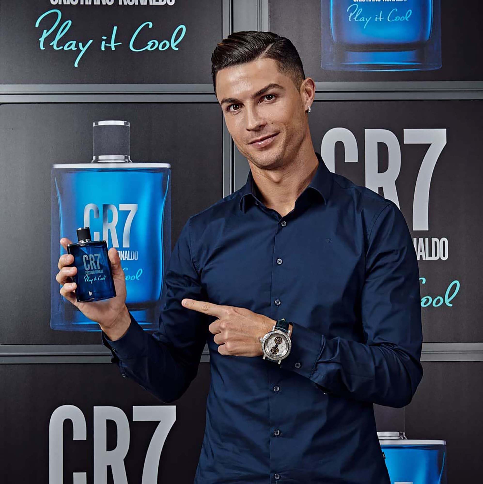 Cr7 Play It Cool By Cristiano Ronaldo, 3.4 Oz Eau De Toilette Spray For Men