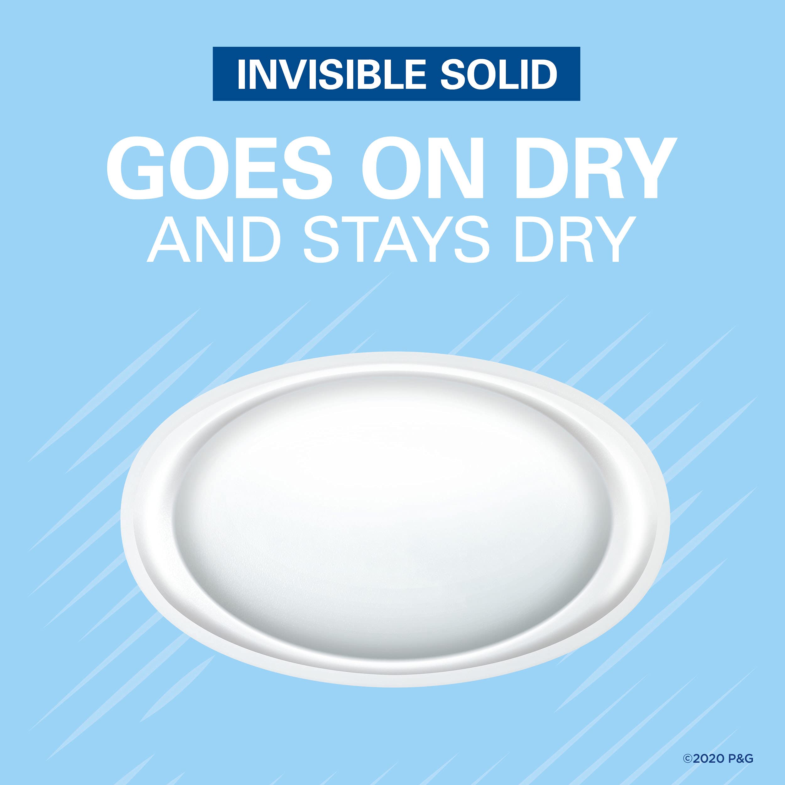 Secret Outlast Invisible Solid Antiperspirant Deodorant, Completely Clean, 2.6 Ounce (Pack Of 3)