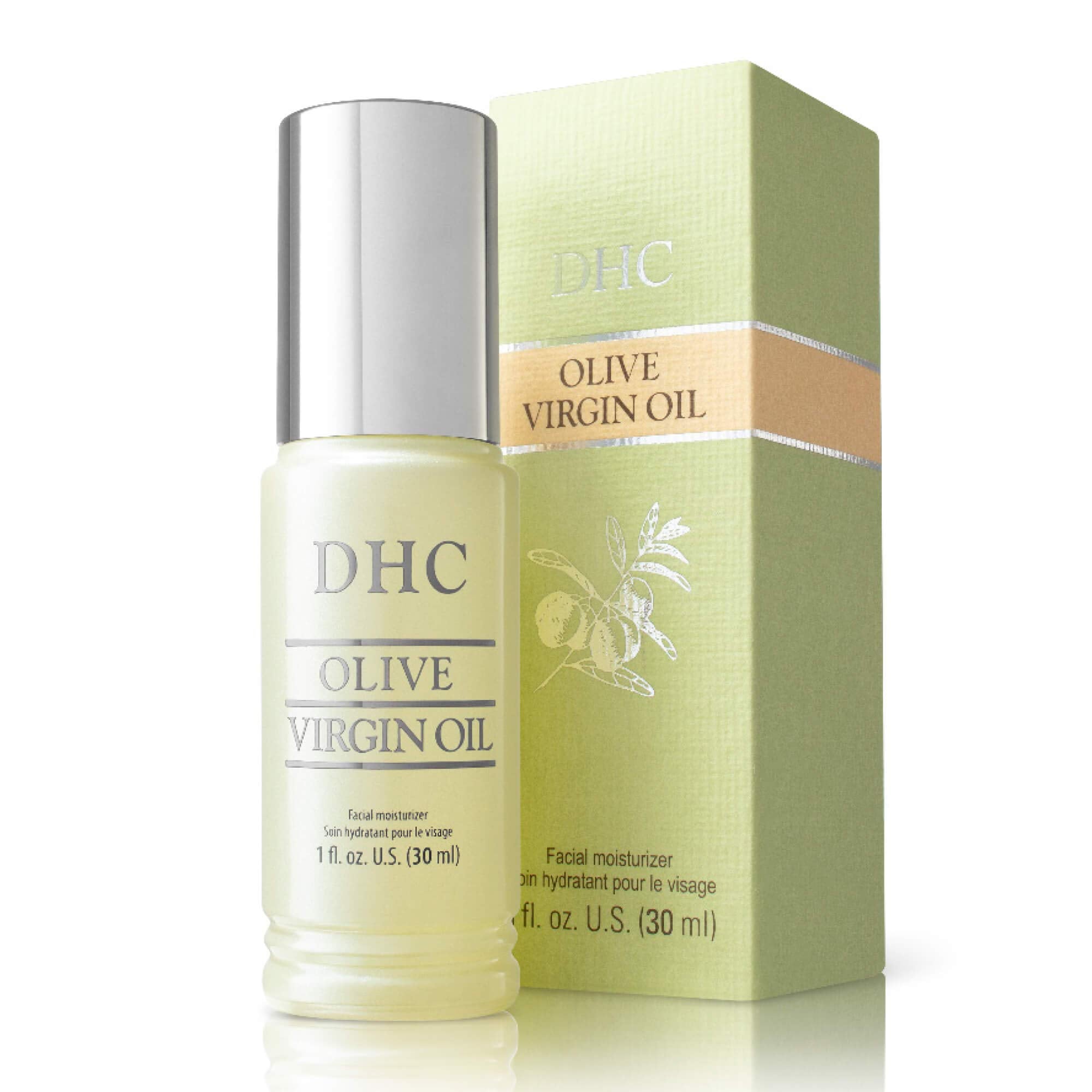 Dhc Olive Virgin Oil Facial Moisturizer, Hydrating, Nourishing, Lightweight, Fragrance And Colorant Free, All Skin Types, 1 Fl.