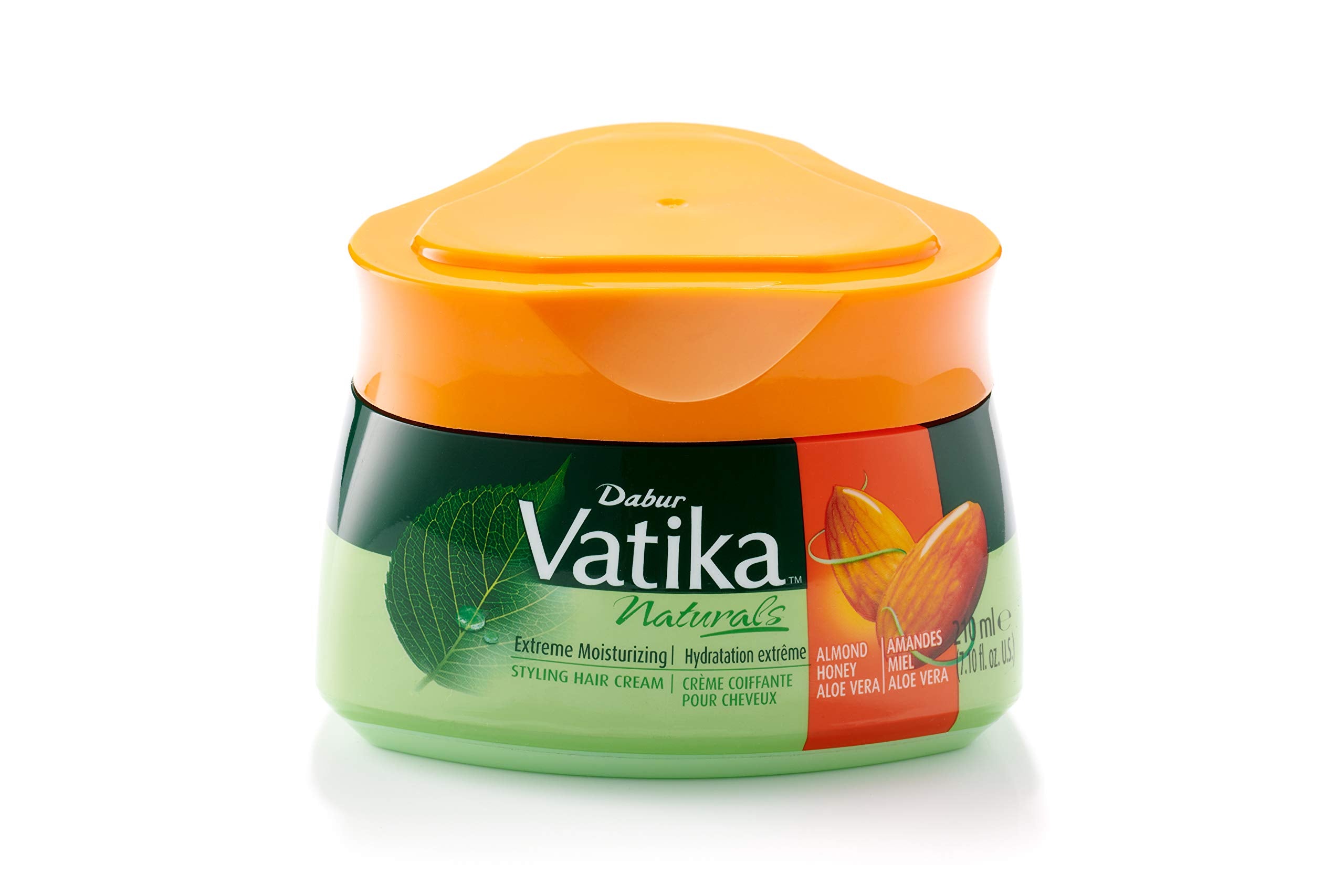 Dabur Vatika Naturals Hair Cream, Natural Moisturizing Hair Cream for Men and Women with All Hair Types - Short, Long, Curly, Dr