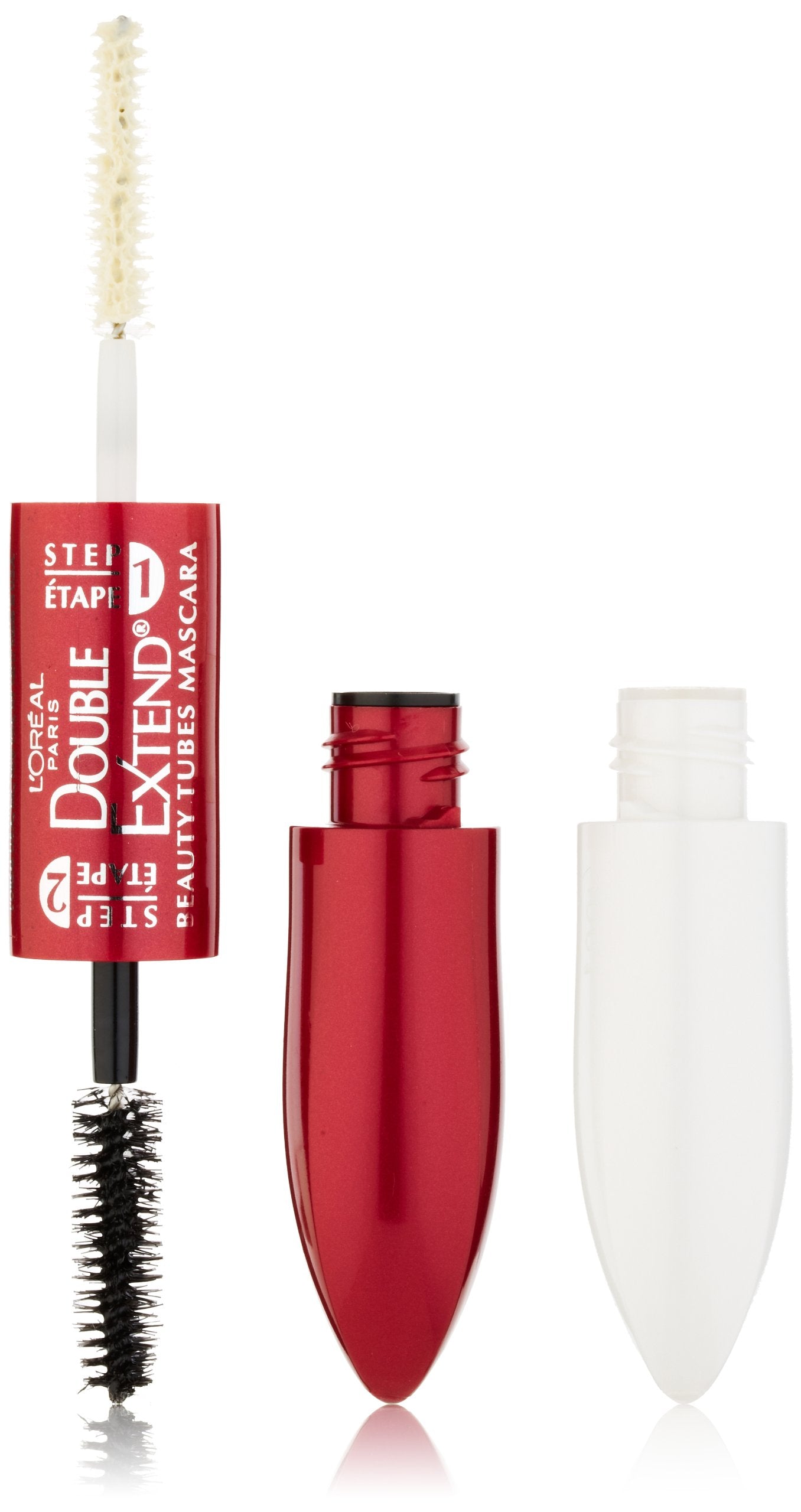 LOreal Paris Double Extend Beauty Tubes Mascara, Black, 0.33 Ounces