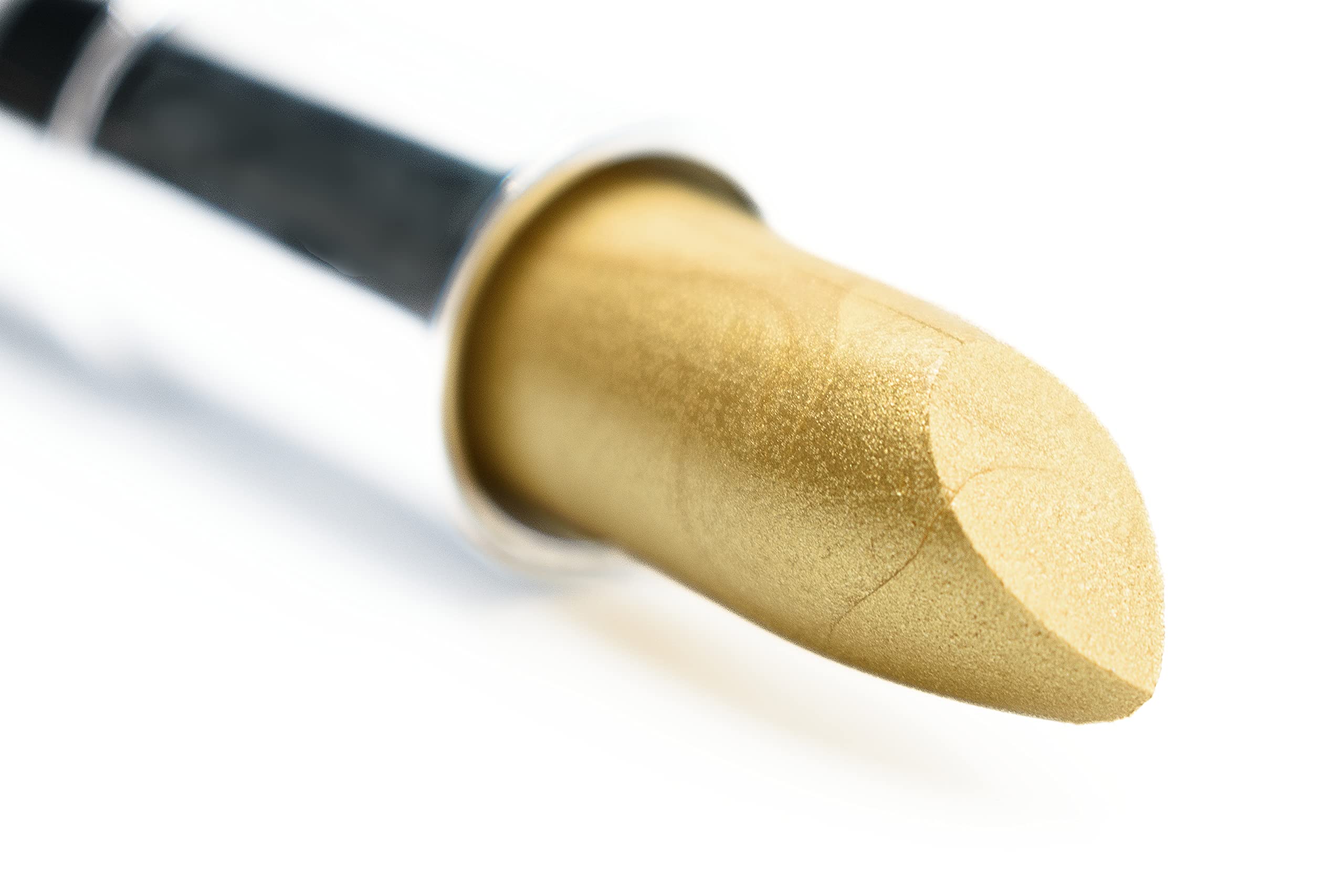 Pure Ziva Glimmer Gold Metallic Famous Creamy Shiny Lipstick Color Moisturizing Paraben Free, No Animal Testing & Cruelty Free L