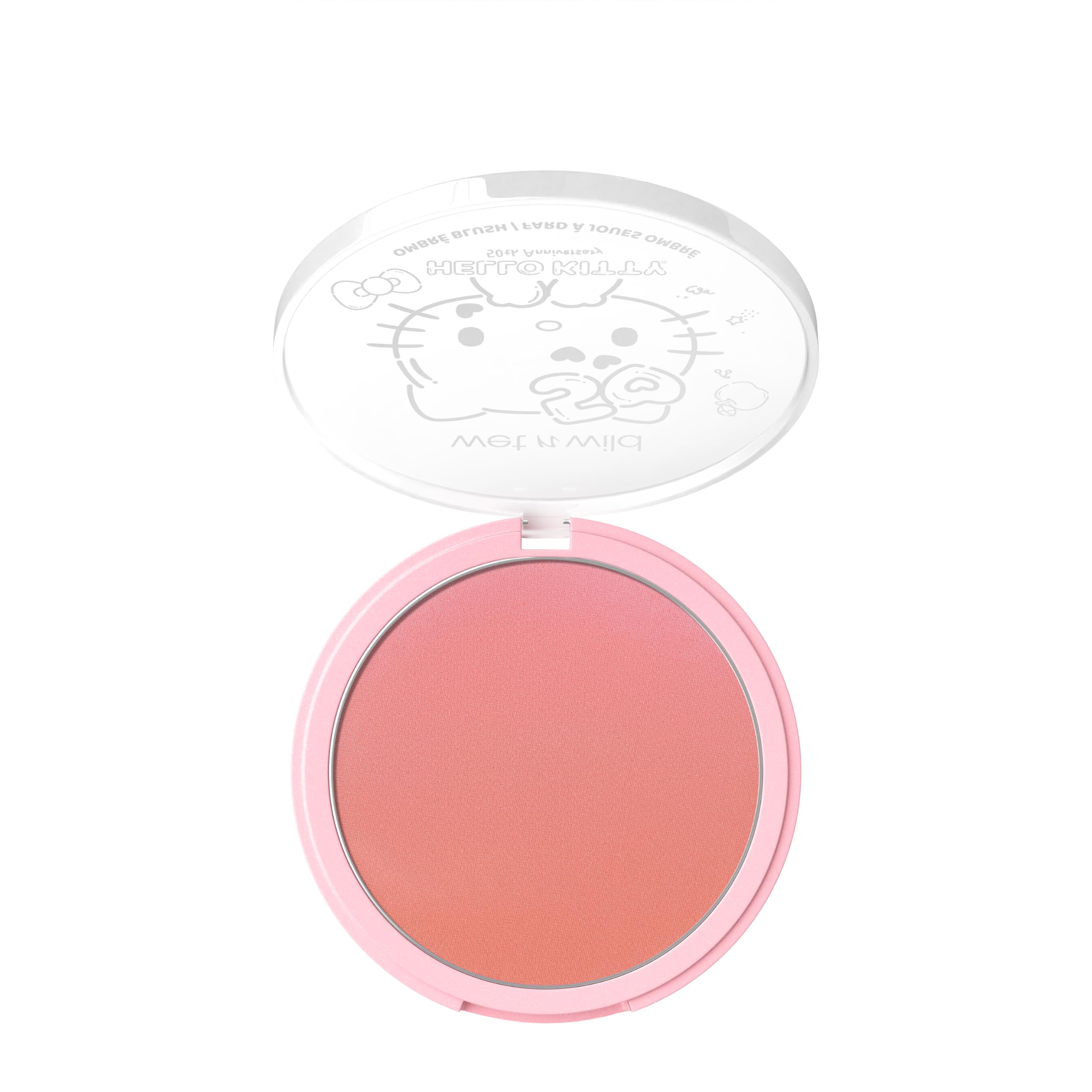 wet n wild Hello Kitty Ombre Blush, Buildable, Blendable Customizable Color, New Gradient Formula, Cruelty-Free & Vegan - Cotton