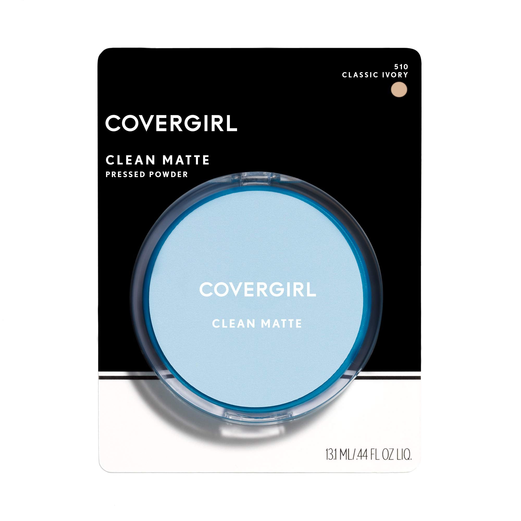 Covergirl Clean Matte Pressed Powder, Oil Control Powder, 1 Container, .35 Fl Oz, Face Powder, Oil Free Loose Powder, Matte Fini