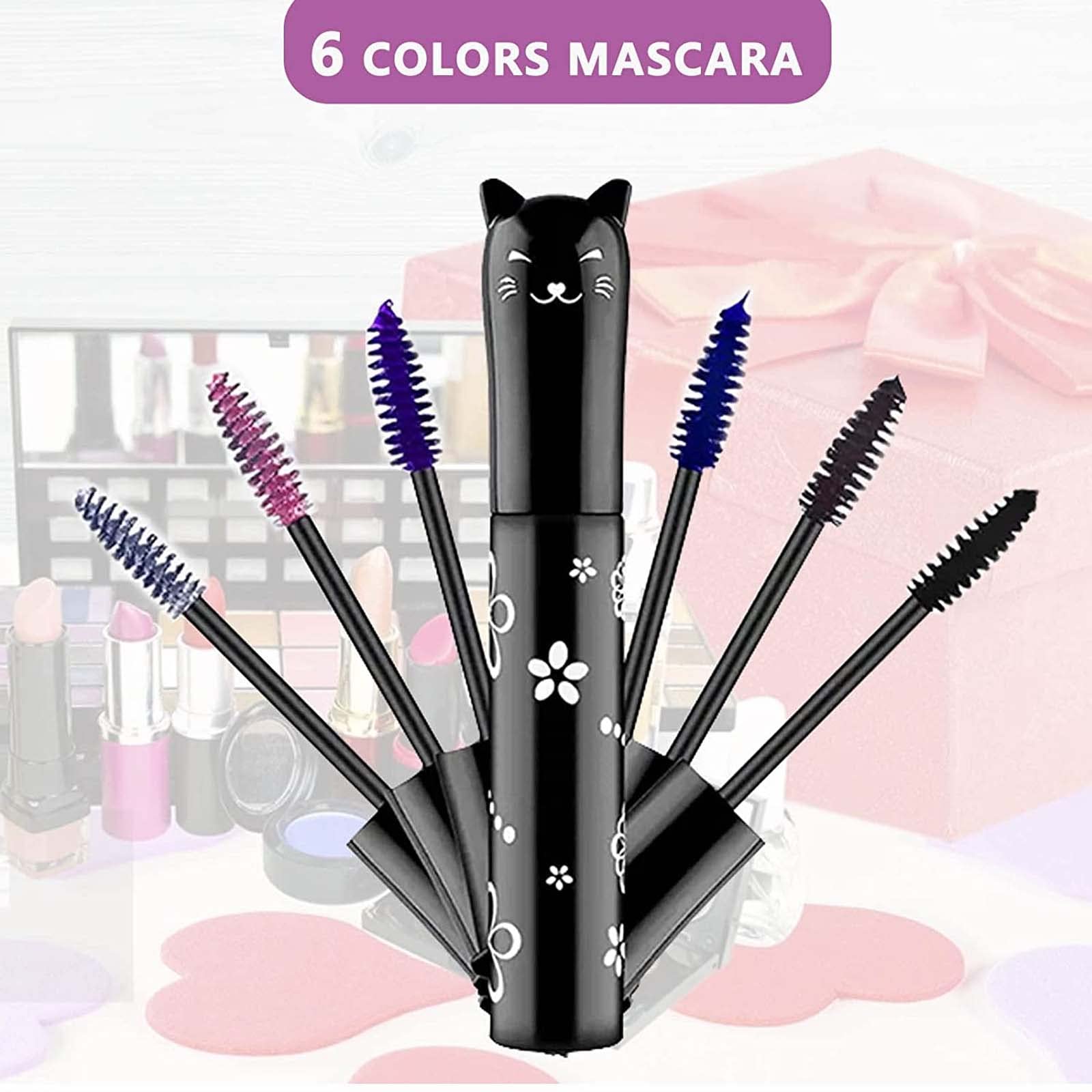 Pink Mascara Colored Eyes Makeup Best Natural Hypoallergenic Primer Benefit Waterproof Fast Dry Eyelashes Red Volumizing Lengthe