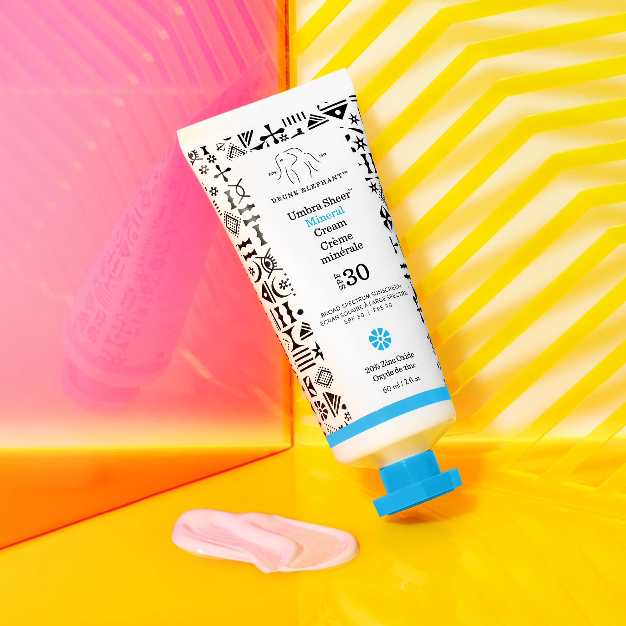 Drunk Elephant Umbra Sheer Mineral Cream SPF 30, 2.0 Ounce