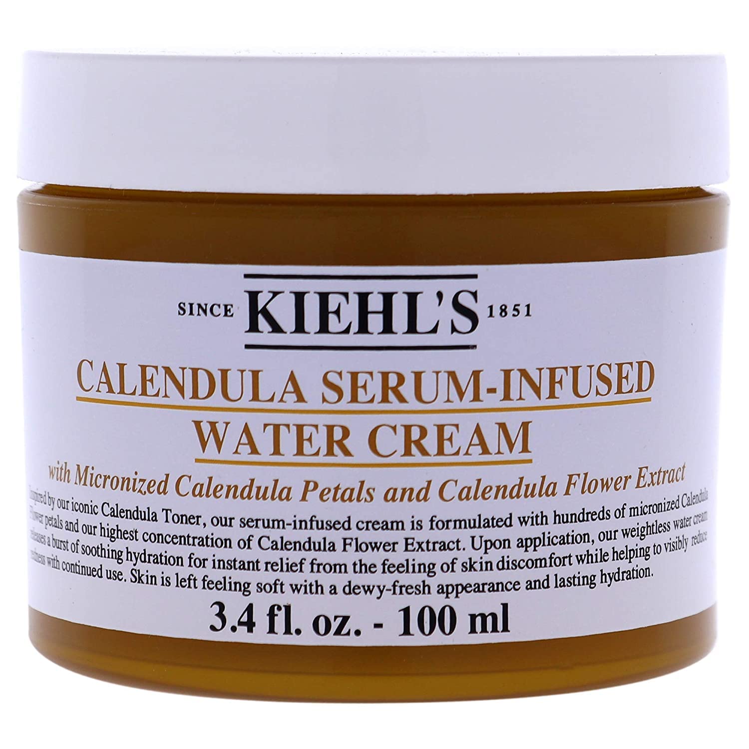 Kiehls Calendula Serum-Infused Water Cream, 34 Ounce