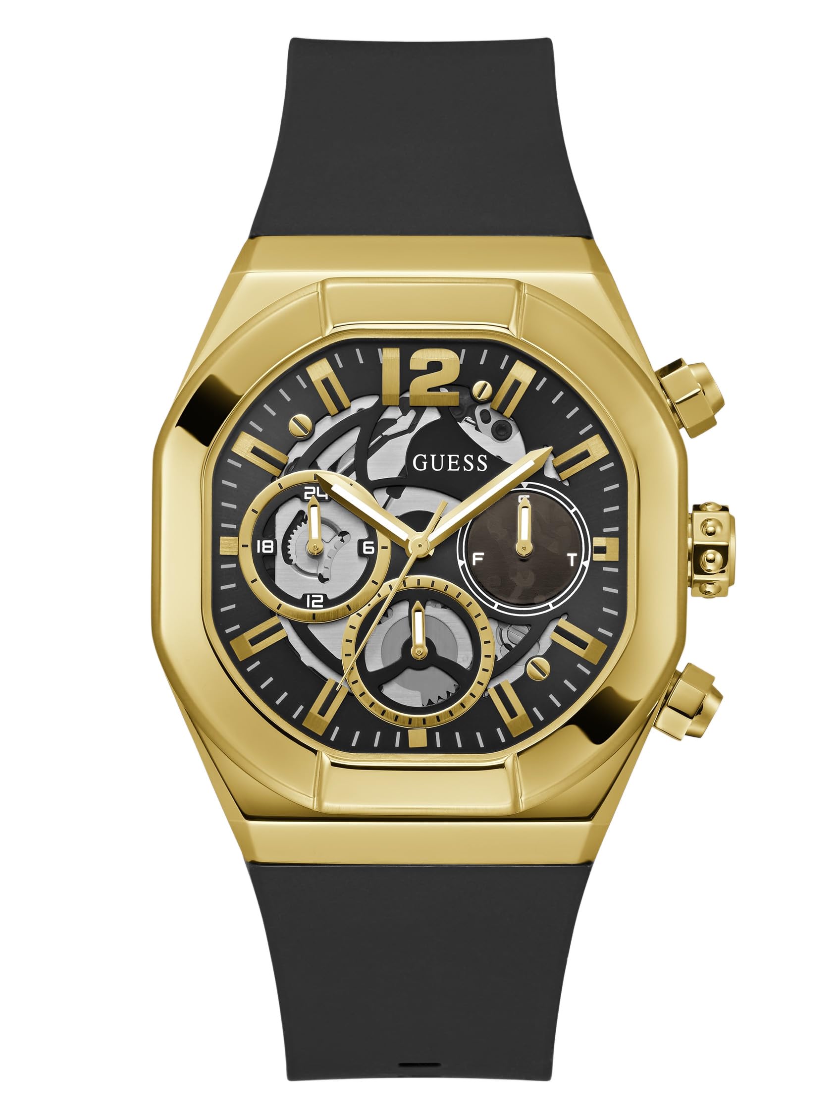 Guess Black Dial 42 Mm Men Analog Watch  Gw0638G1