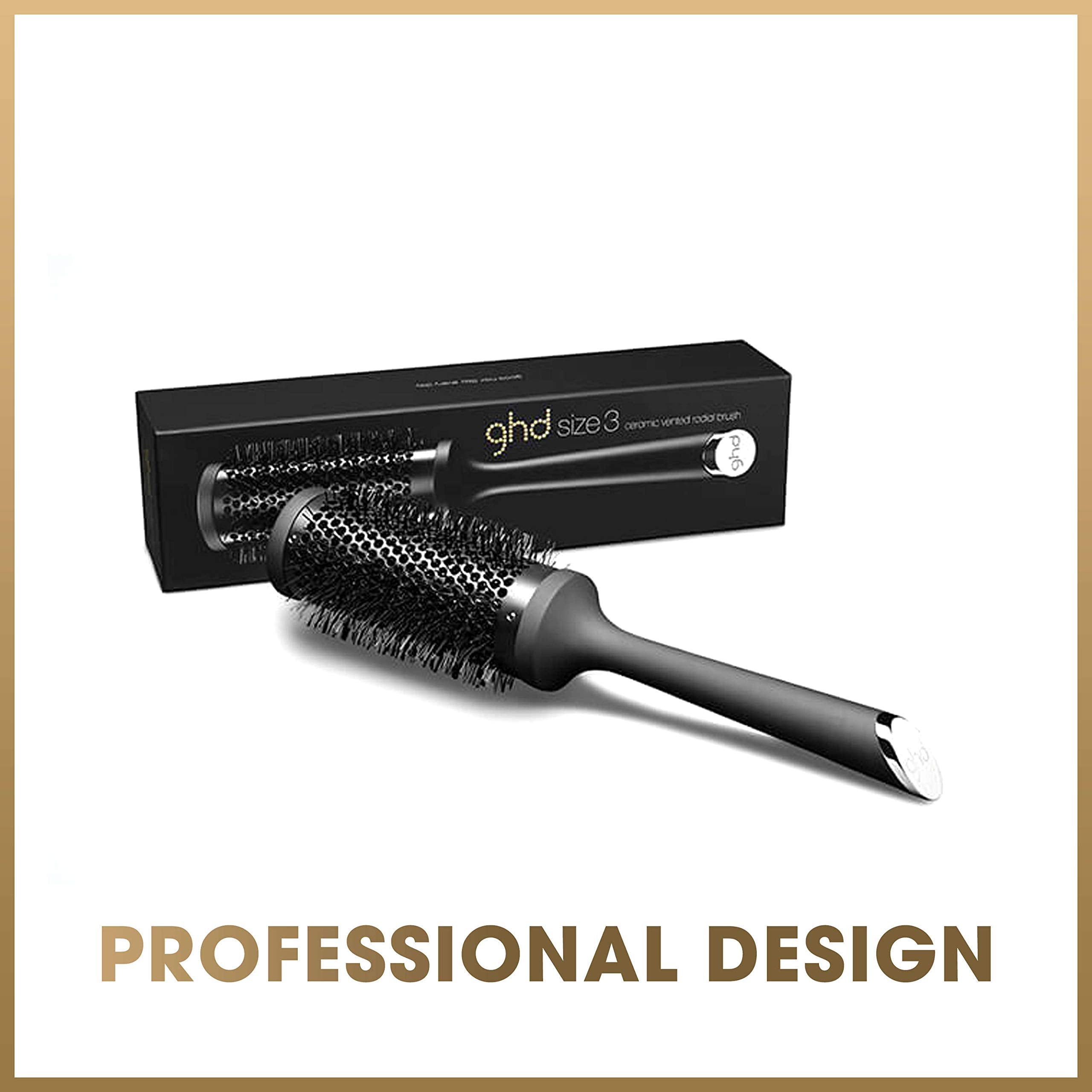 ghd Ceramic Vented Round Brush - 1.3 inch Barrel, 35mm Barrel, Size 2