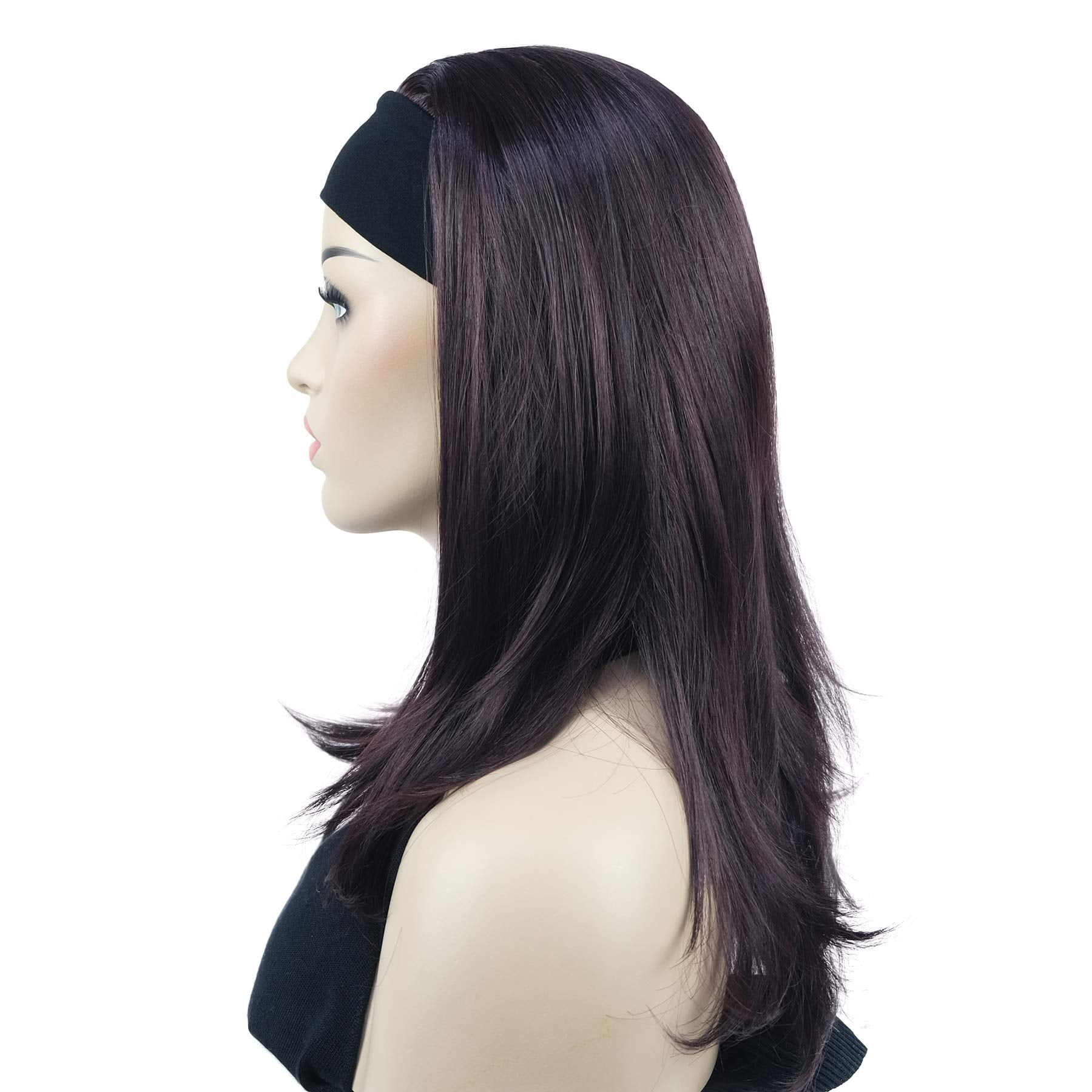 Lydell Long Straight Wave Headband Synthetic Wigs (2SP99T)