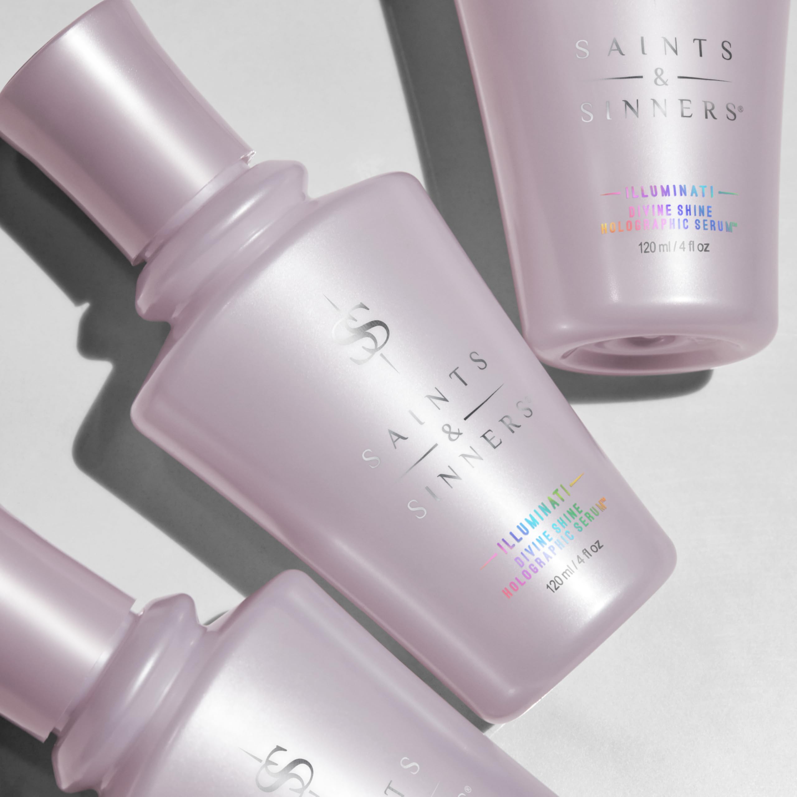 Saints & Sinners Award-Winning Illuminati Divine Shine Holographic Serum - Smoothing Hair Serum, Thermally & Environmentally Pro