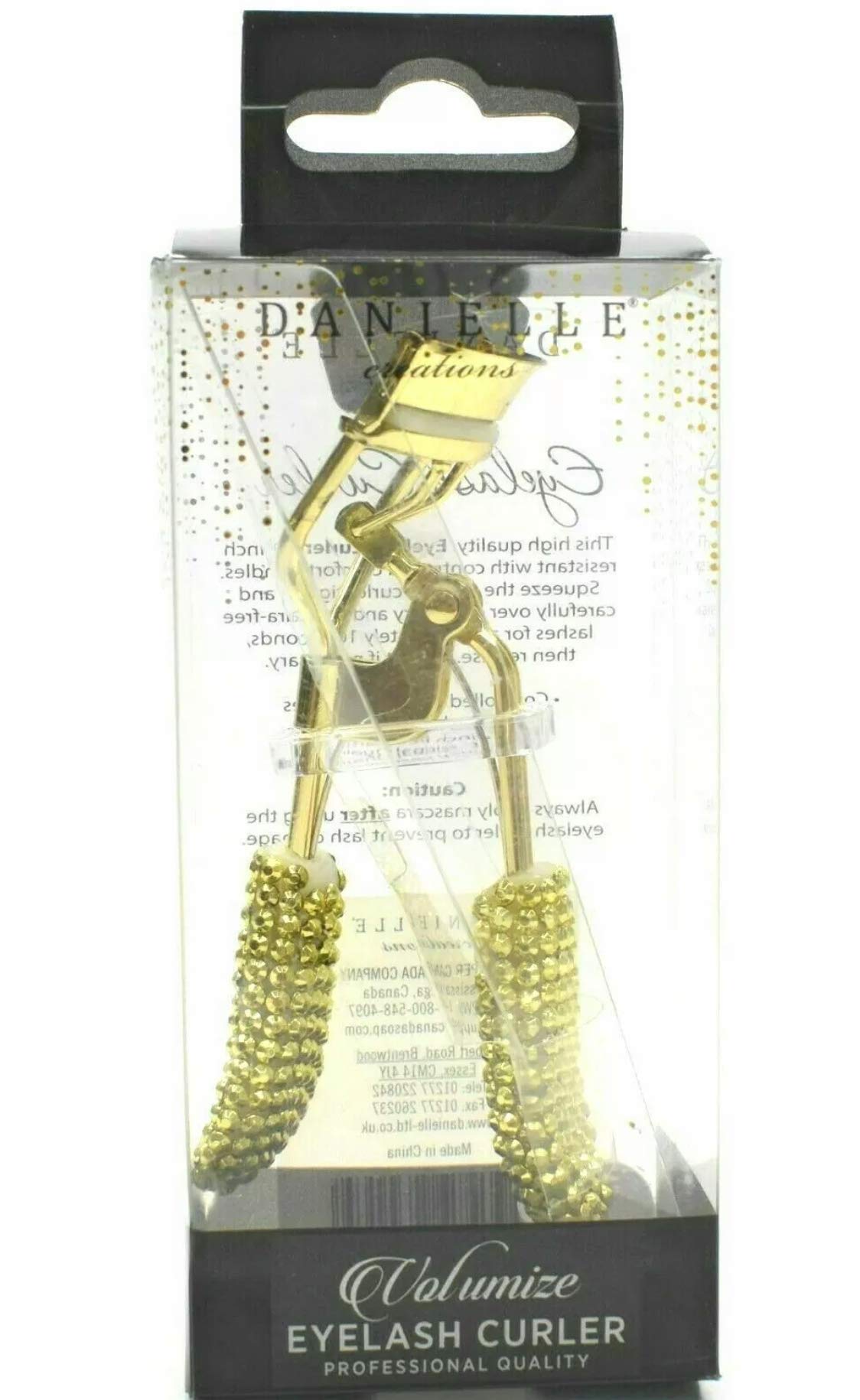 Danielle Creations Volumize Eyelash Curler Gold