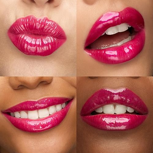 Kiko 3D Hydra Lipgloss - Softening Gloss in Magenta, 1 Count, Model KM0020201802344