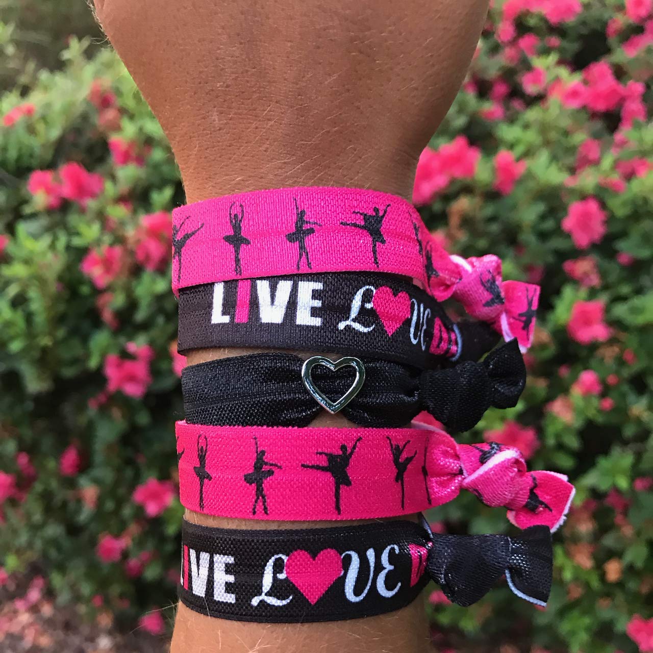 Infinity Collection Hair Ties - Girls Hair Accessories - Elastics for Dance Recitals