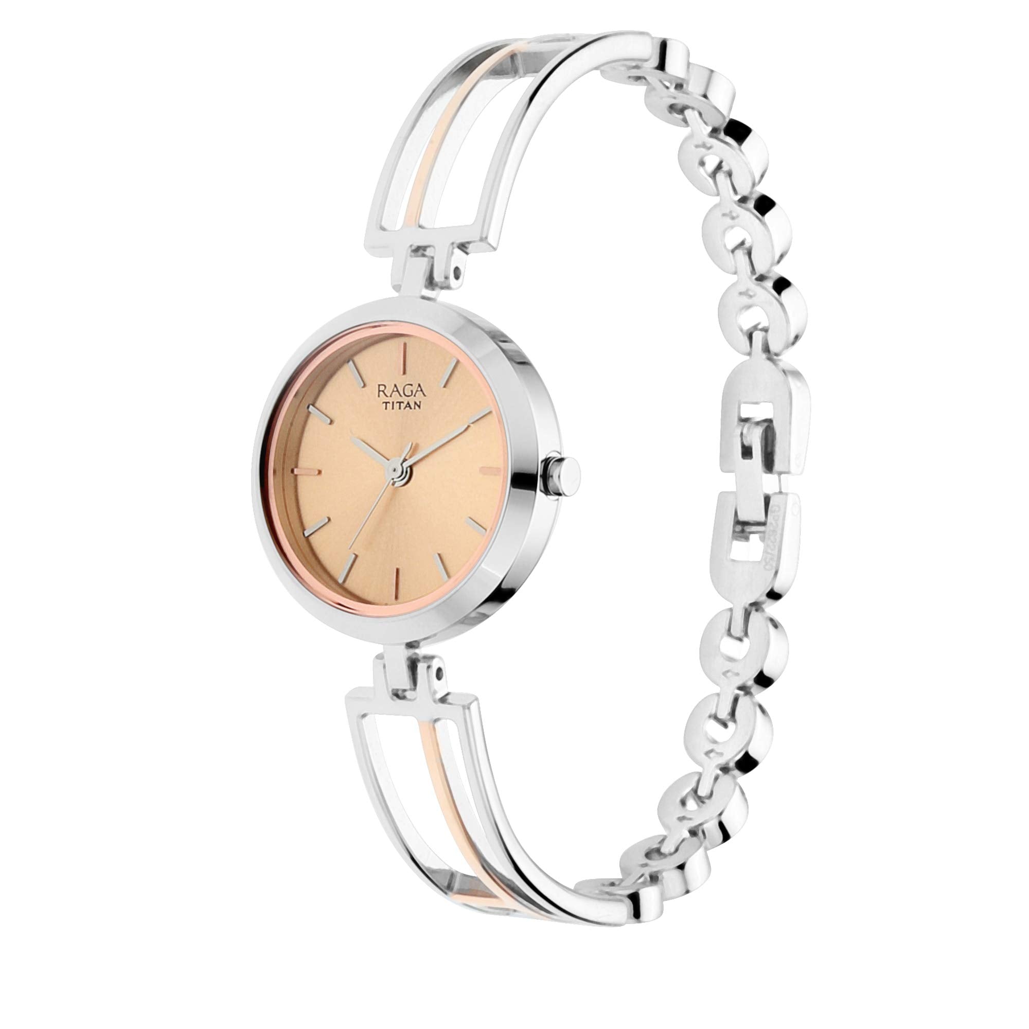 Titan Viva Analog Rose Gold Dial WomenS Watch-2622Km01