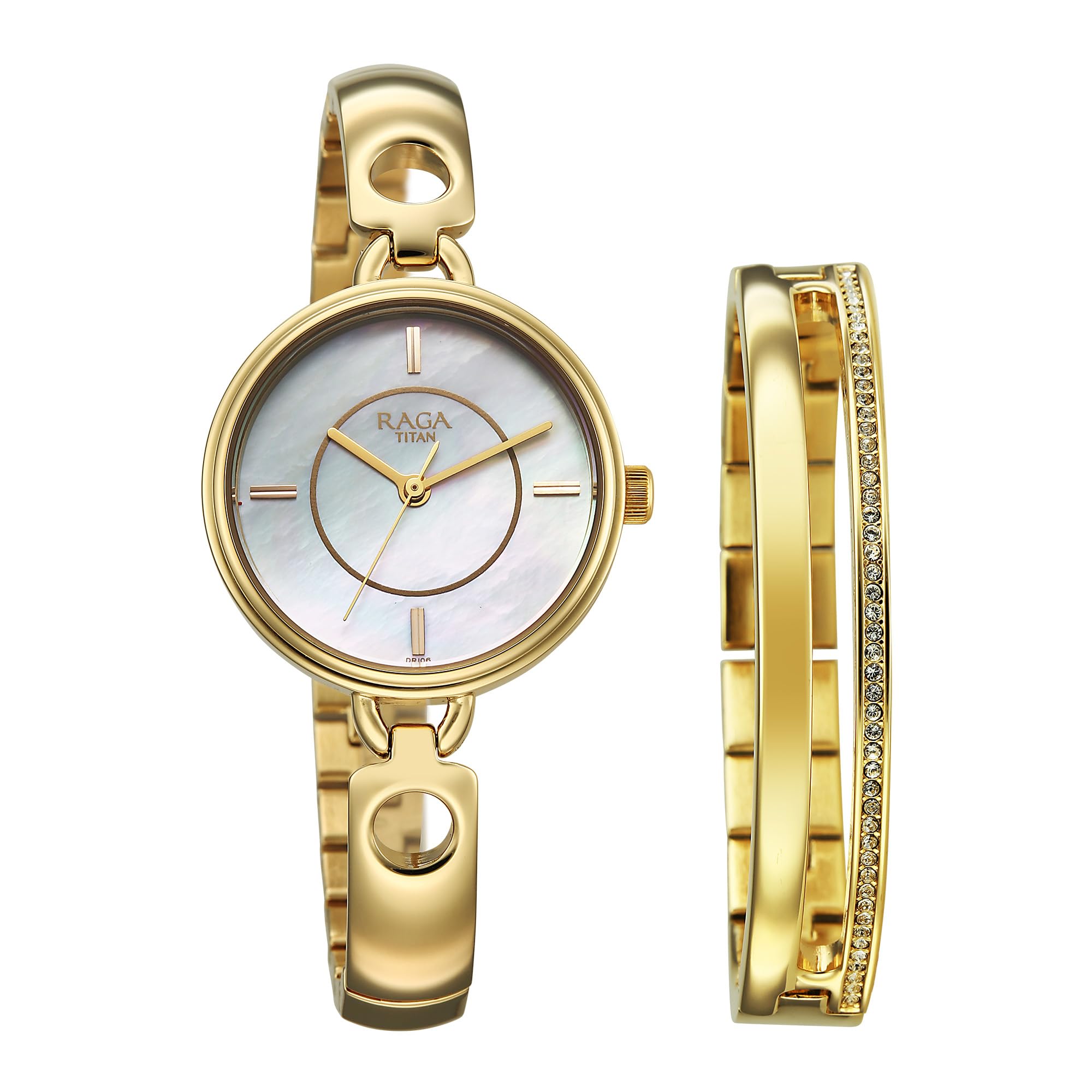 Titan Raga Contempore Quartz White Round Dial MenS Watch | Brass Solid Link Strap Material | Watches For Man | Watches For Men 