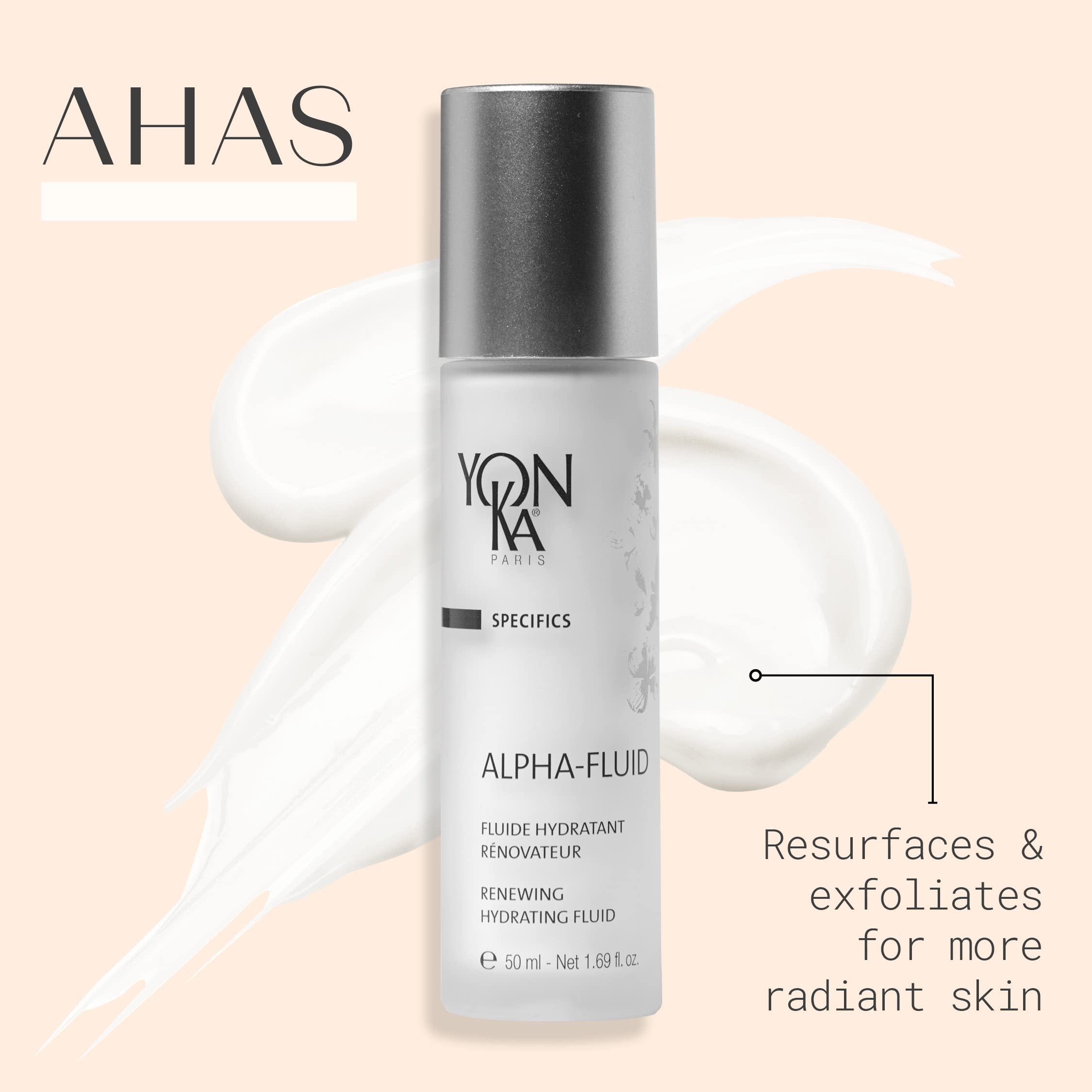 Yon-Ka Alpha Fluid (50ml) Age Defense Skin Care, Lightweight Moisturizer