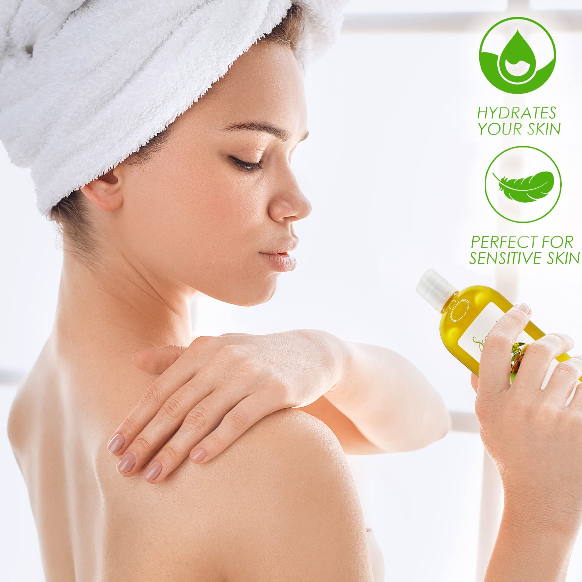 Soapeauty JOJOBA OIL  100% Natural golden Jojoba Oil  Jojoba Oil cold Pressed  carrier for Essential Oils, Jojoba oil for Skin,