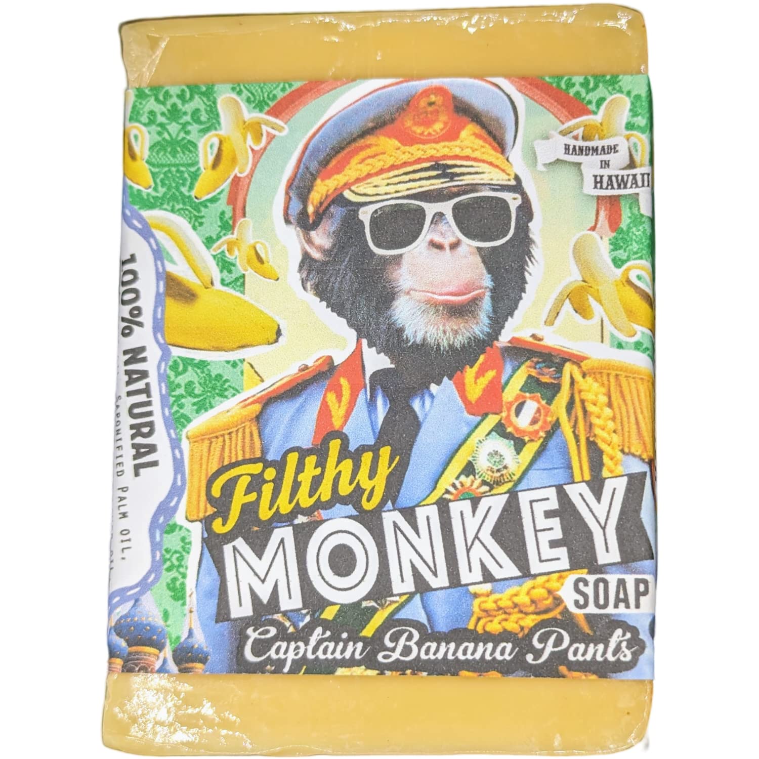 Filthy Monkey all natural Large Soap Bar with Banana