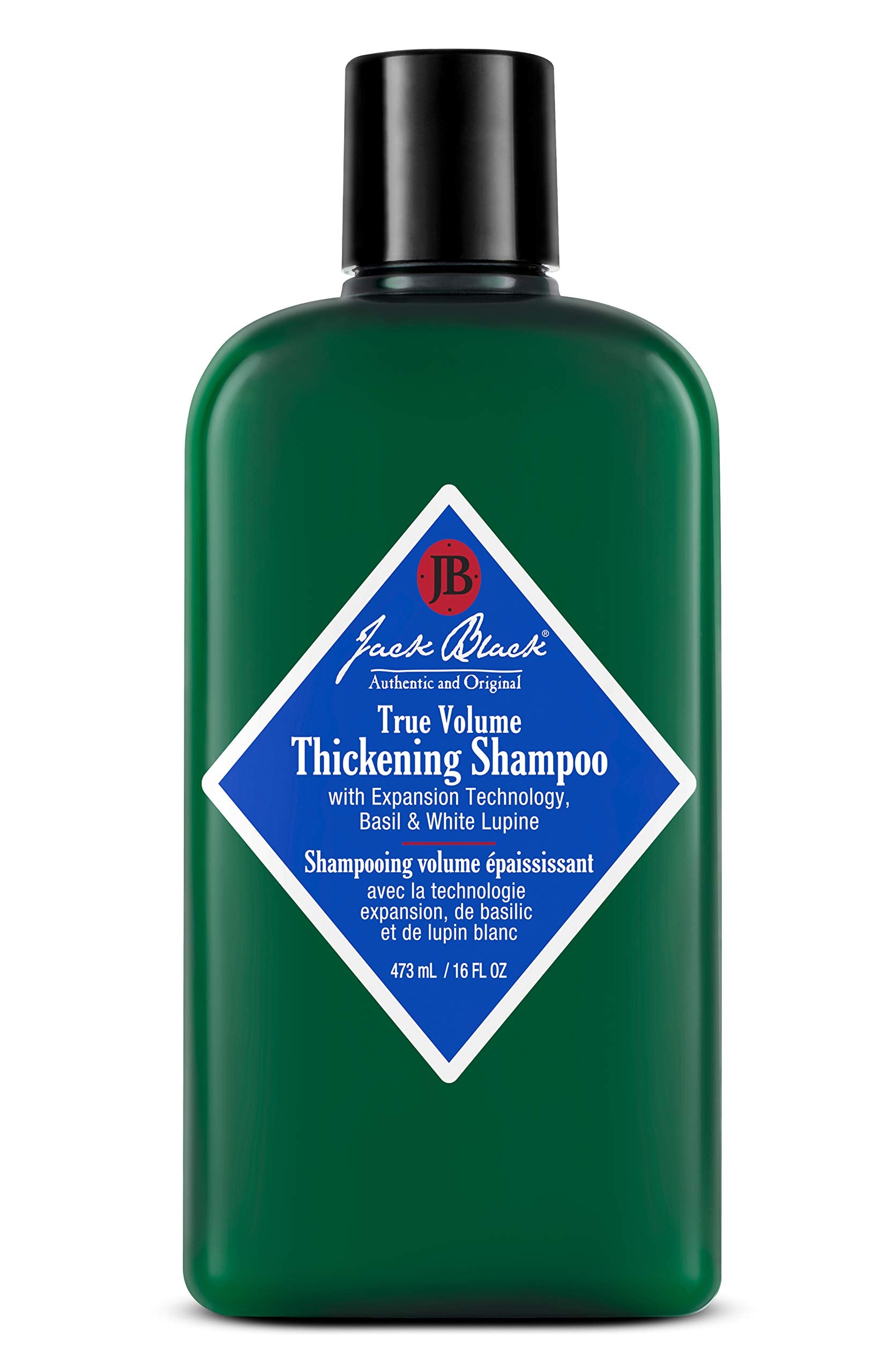 Jack Black True Volume Thickening Shampoo - Hair Thickening Shampoo for Men, Mens Shampoo for Thickening Hair, Jack Black Shampo