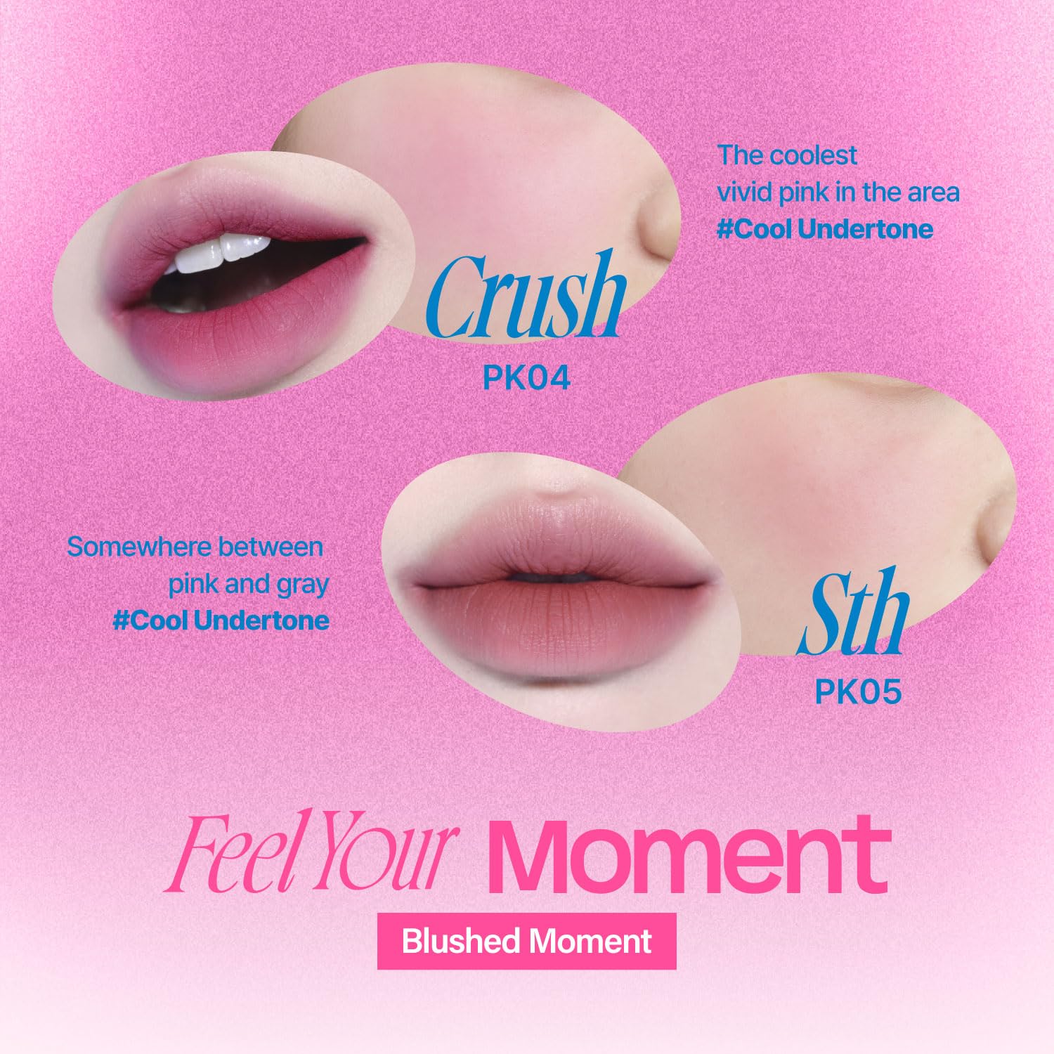 Fwee Lip&Cheek Blurry Pudding Pot | Blushed Moment - Baby | Makeup Blush, Buildable Lightweight, Multi-Use Soft Matte Finish | 5