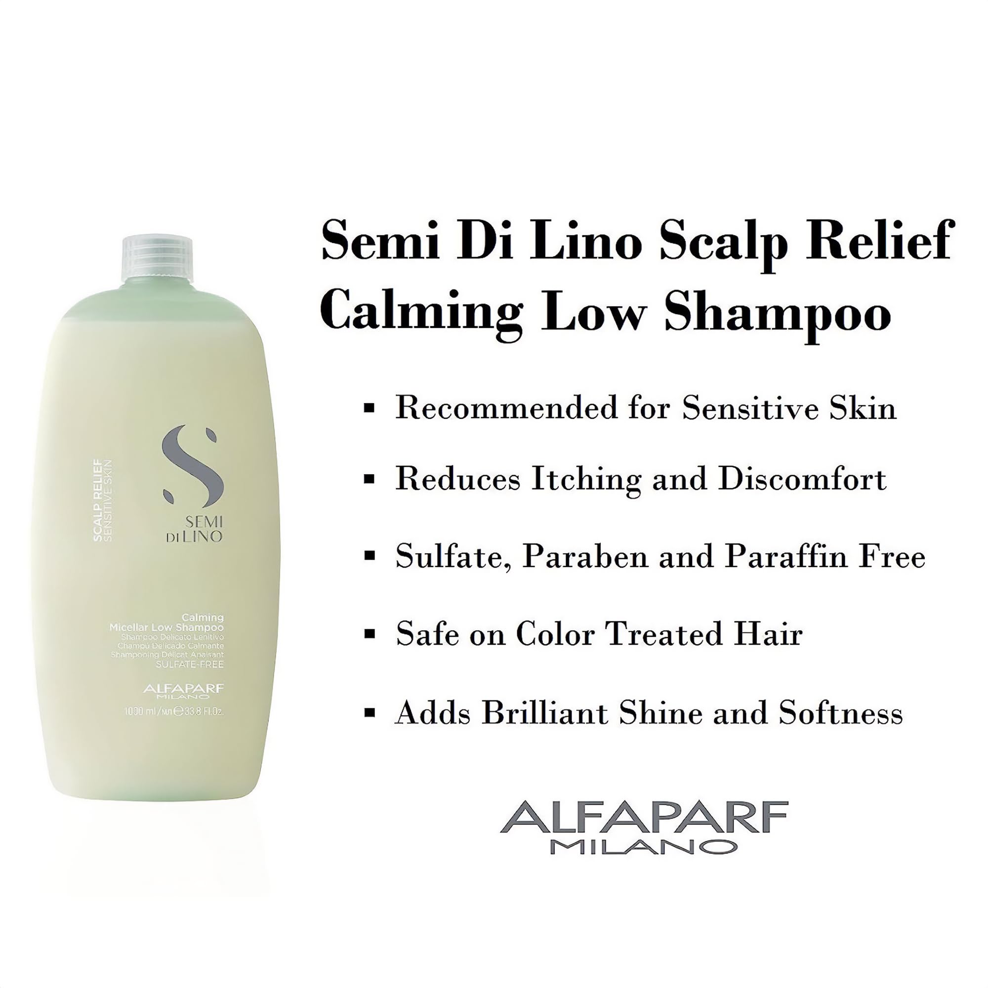 Alfaparf Milano Semi Di Lino Curls Enhancing Hair Conditioner - Color Safe Conditioner to Hydrate, Detangle & Nourish Wavy and C