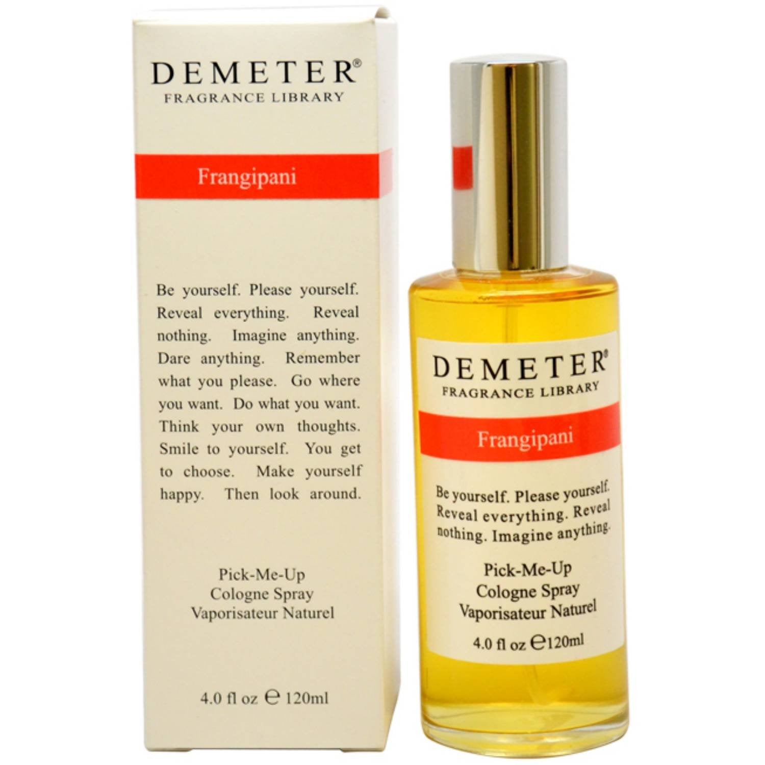 Demeter Cologne Spray For Women, Frangipani, 4 Ounce