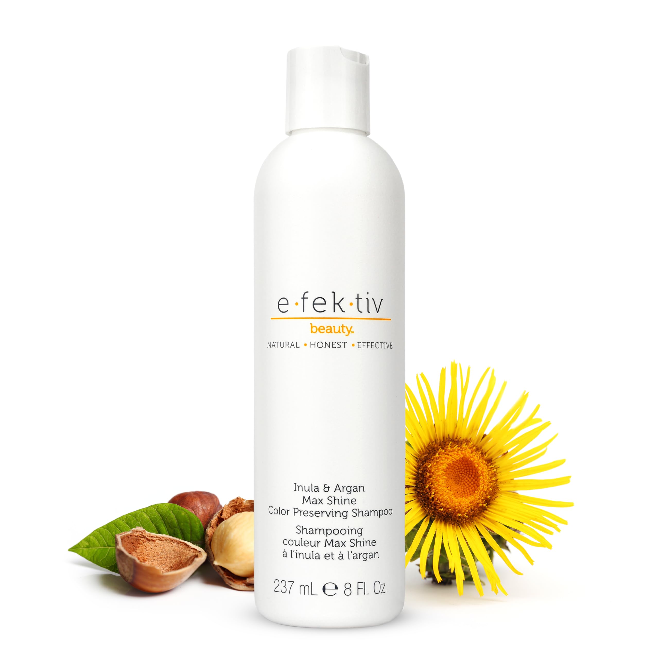 E.Fek.Tiv Beauty Inula Plus Argan Max Shine Color Preserving Shampoo - Shampoo For Color-Treated Hair - Protect Enhace Hair Colo
