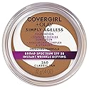 Covergirl & Olay Simply Ageless Instant Wrinkle-Defying Foundation, 260 Classic Tan