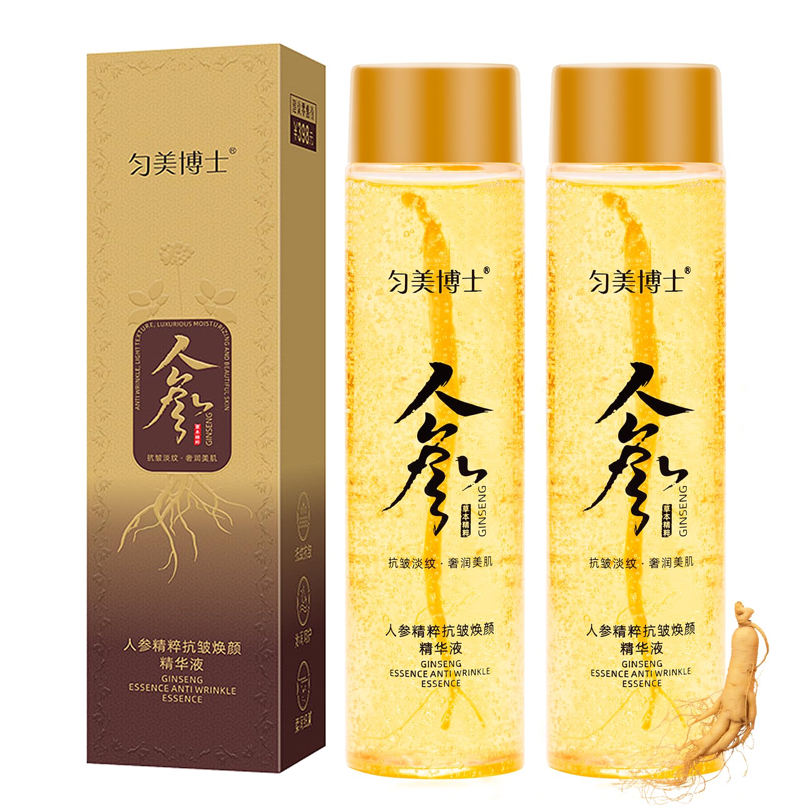 Ginseng Extract Liquid,Ginseng Polypeptide Anti-Ageing Essence,Ginseng Extract Anti-Wrinkle Original Serum Oil,Korean Red Ginsen