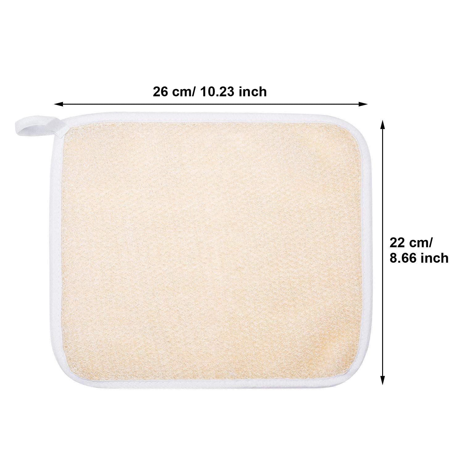 15 Packs Exfoliating Face Body Wash Cloths Towel Two Side Soft Weave Bath Cloth Exfoliating Scrubbing Massage Bath Cloth For Wom