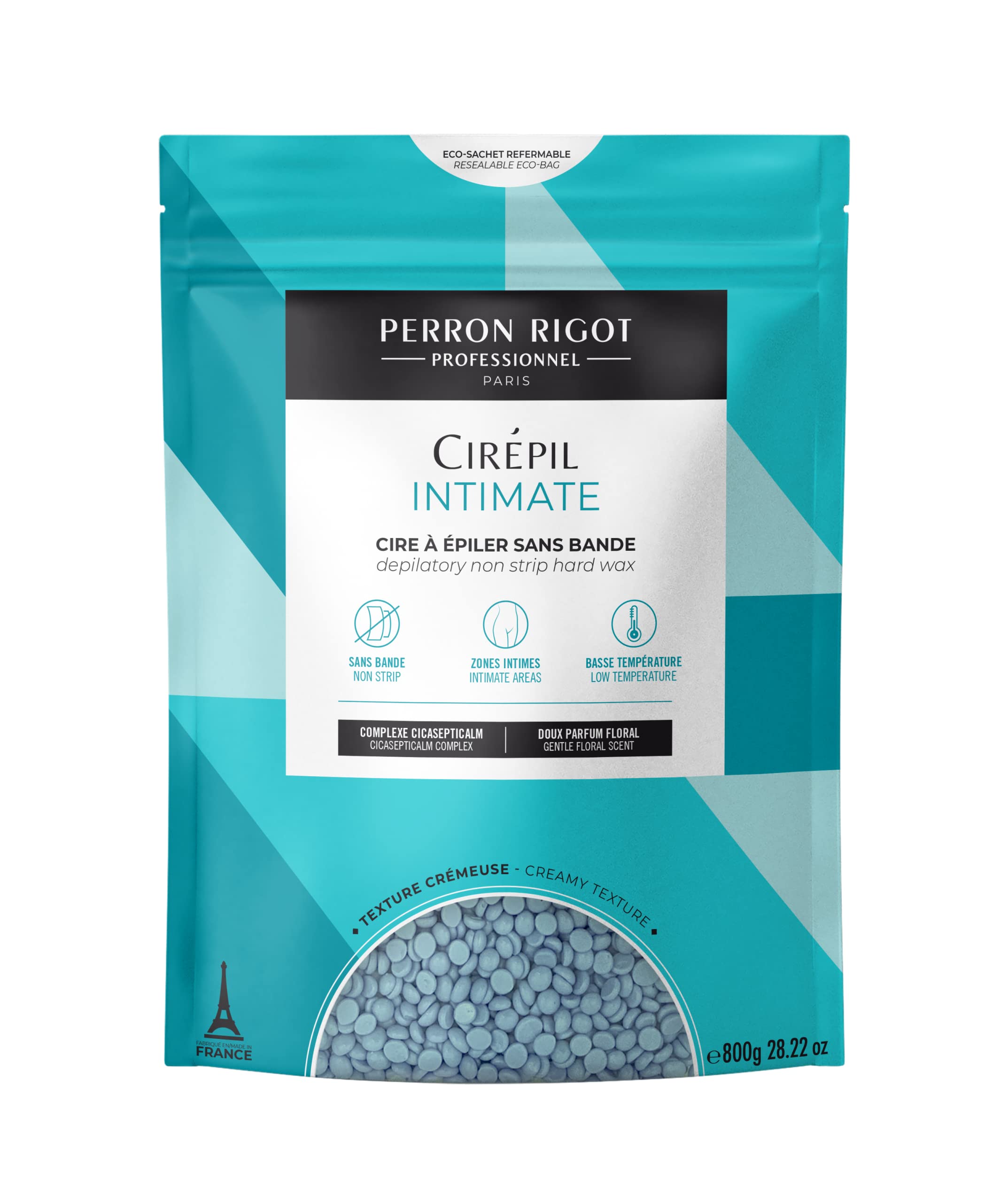 Cirepil - Intimate - 800g / 28.22 oz Wax Beads Bag - Soothing & Cicasepticalm Complex - All Hairs, Perfect for Intimate Areas & 