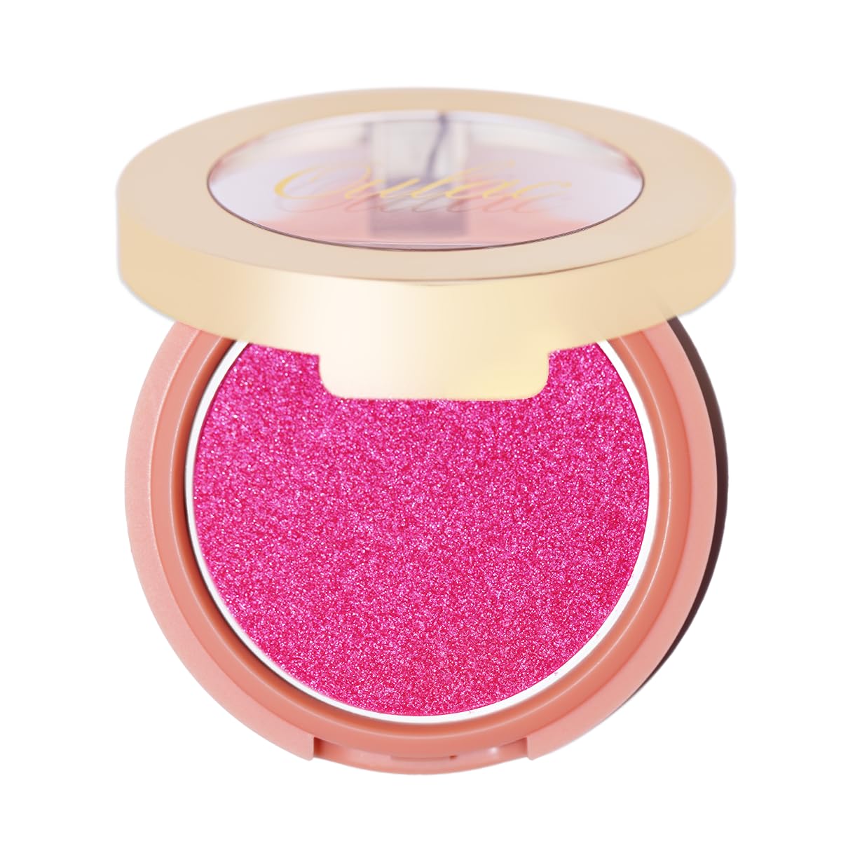 Oulac Luminisers Powdery Blusher for Cheeks Face Glow,Brighten Skin As Highlighter Makeup, Shimmer Blusher,Buildable and Vegan C