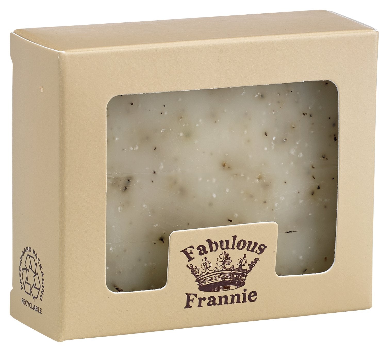Fabulous Frannie 100% Natural Herbal Soap 4 oz made with Pure Essential Oils (PEPPERMINT)